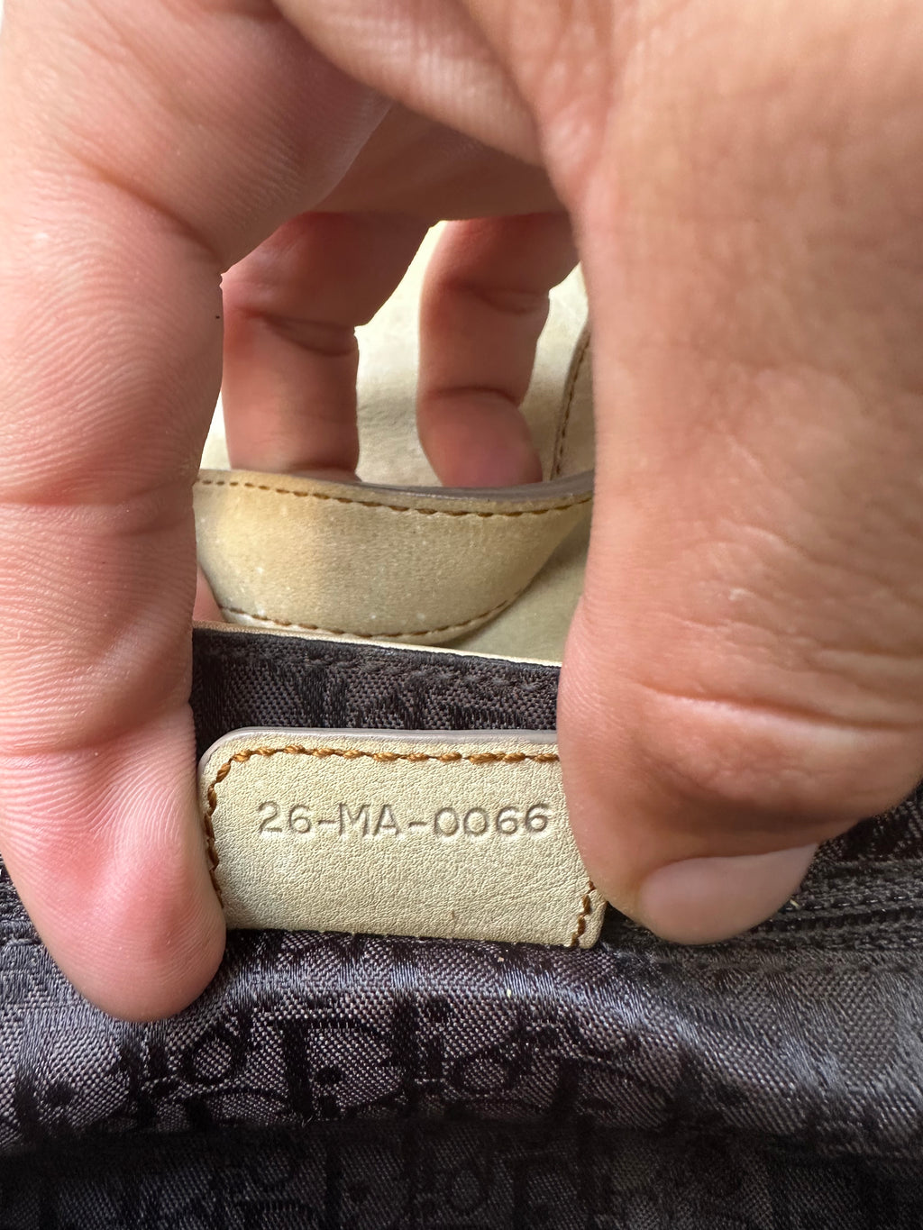 Christian Dior Gaucho Crossbody Bag