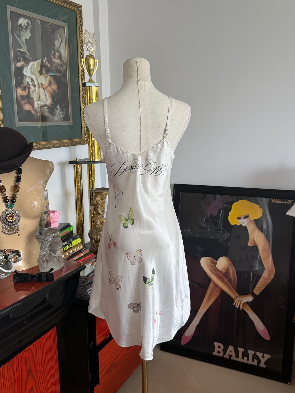 Arcane Angel “Desire Me” Butterfly Slip Dress xs-s