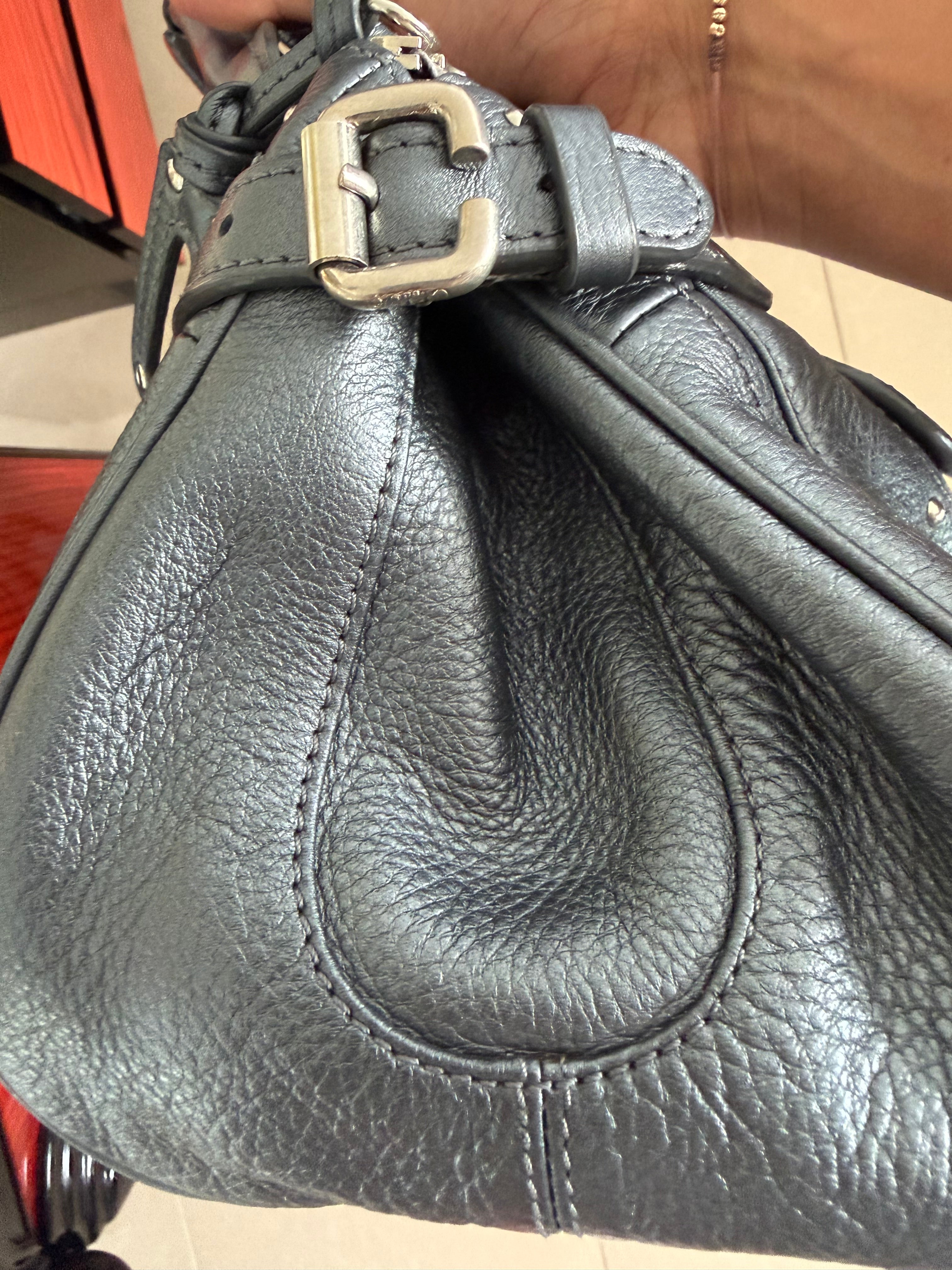 Chloé Paddington  Pebbled Leather Satchel Bag