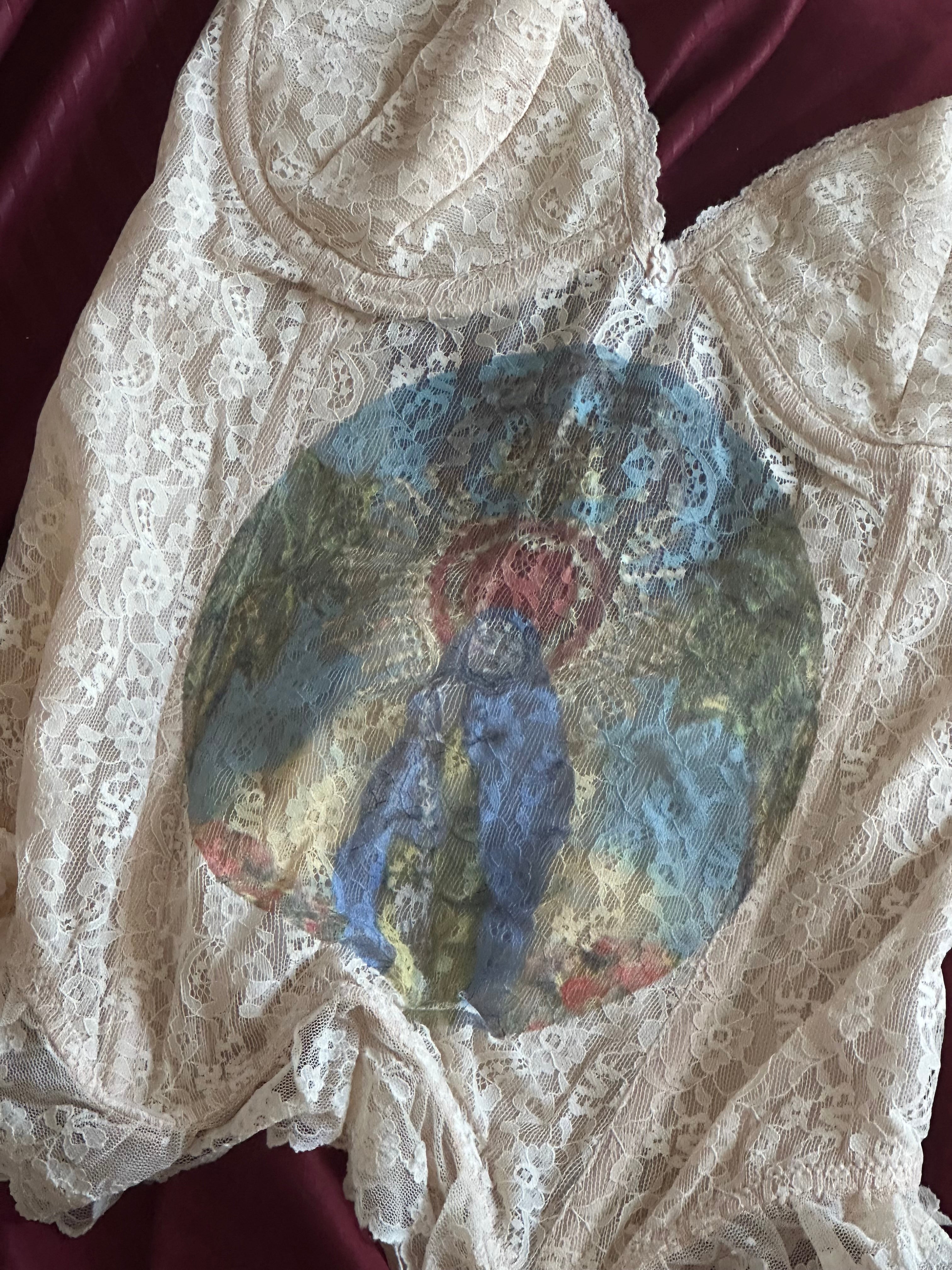 Vintage Lace “Heaven Awaits” Corset – One of One ✨