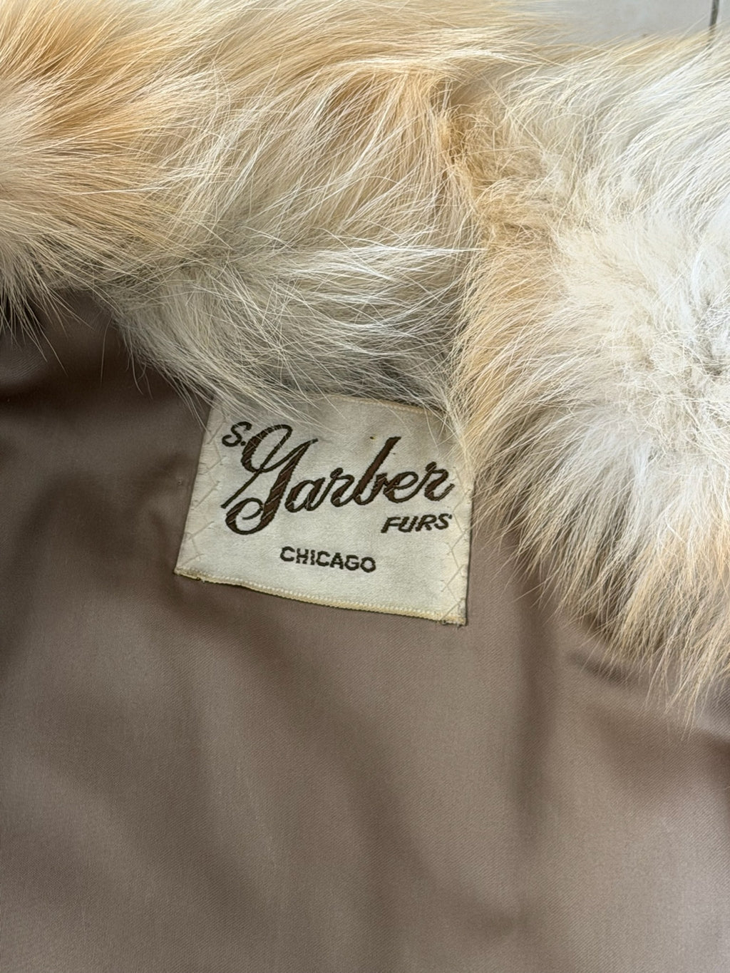 Vintage Full Length Genuine Fox Fur Coat