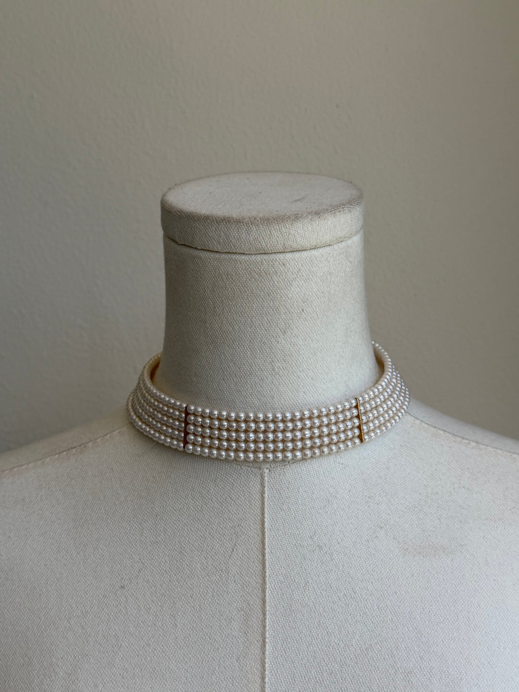 Vintage Multi-Strand Pearl Choker