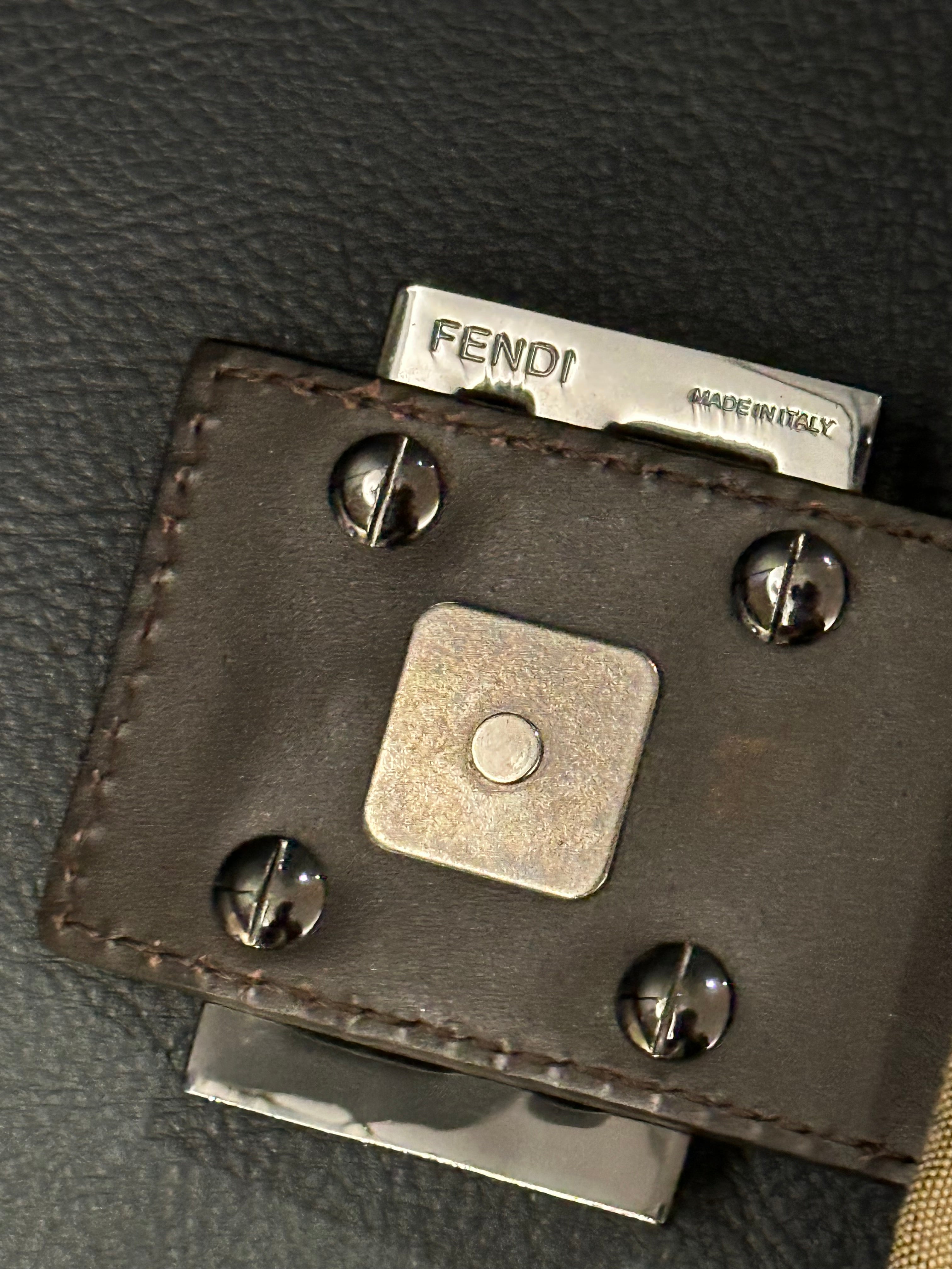 Fendi Baguette (the original “It-bag” silhouette)