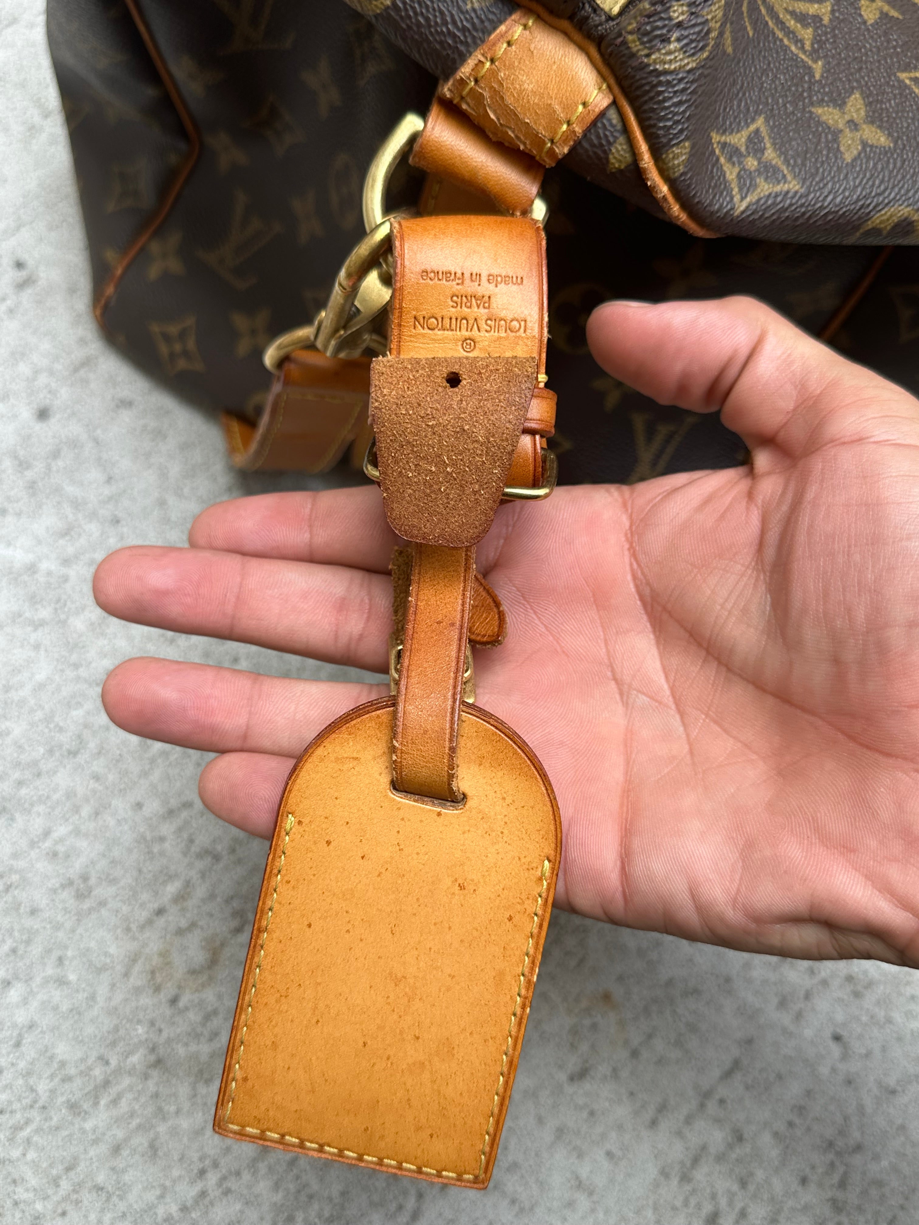 Louis Vuitton Keepall 50 Monogram Canvas Travel Bag