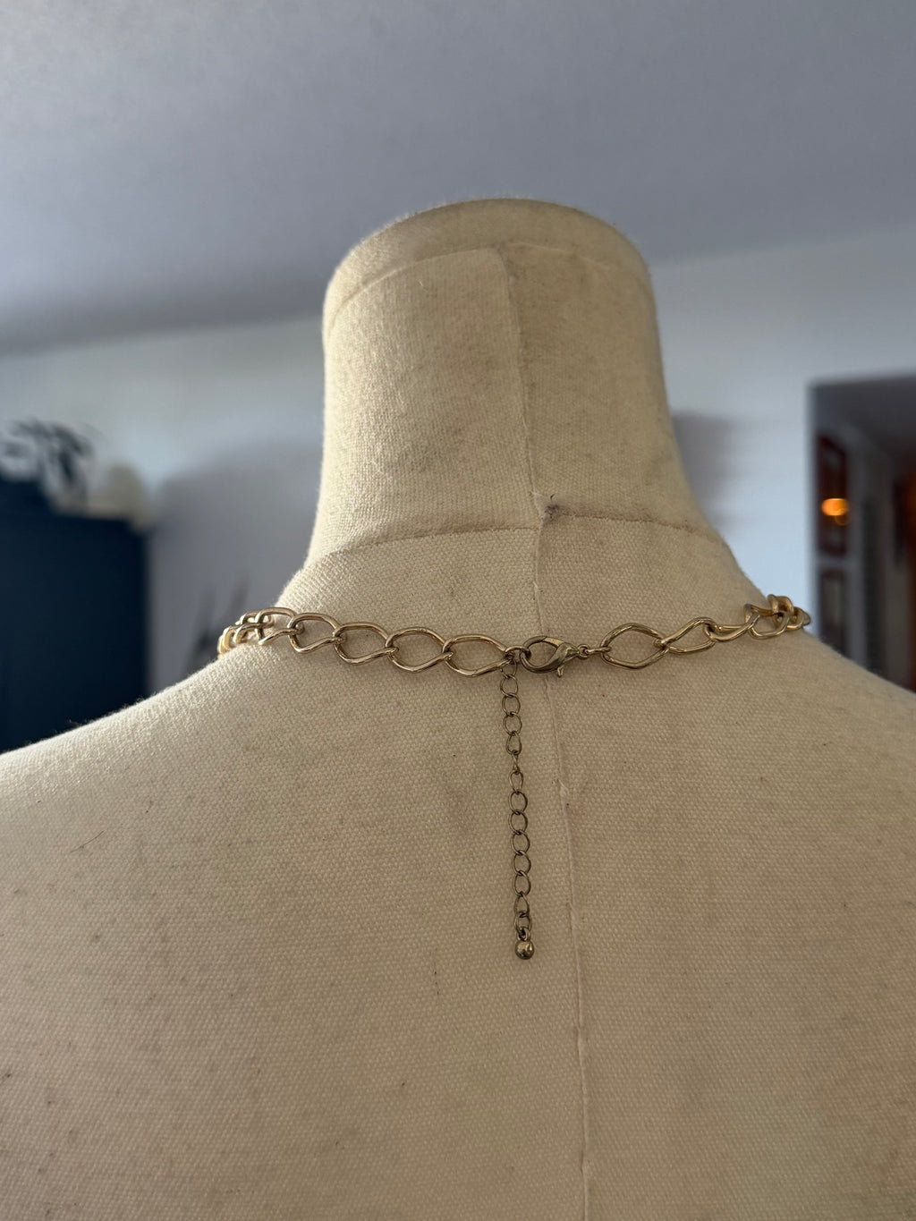 Brown & Amber Crystal Statement Necklace