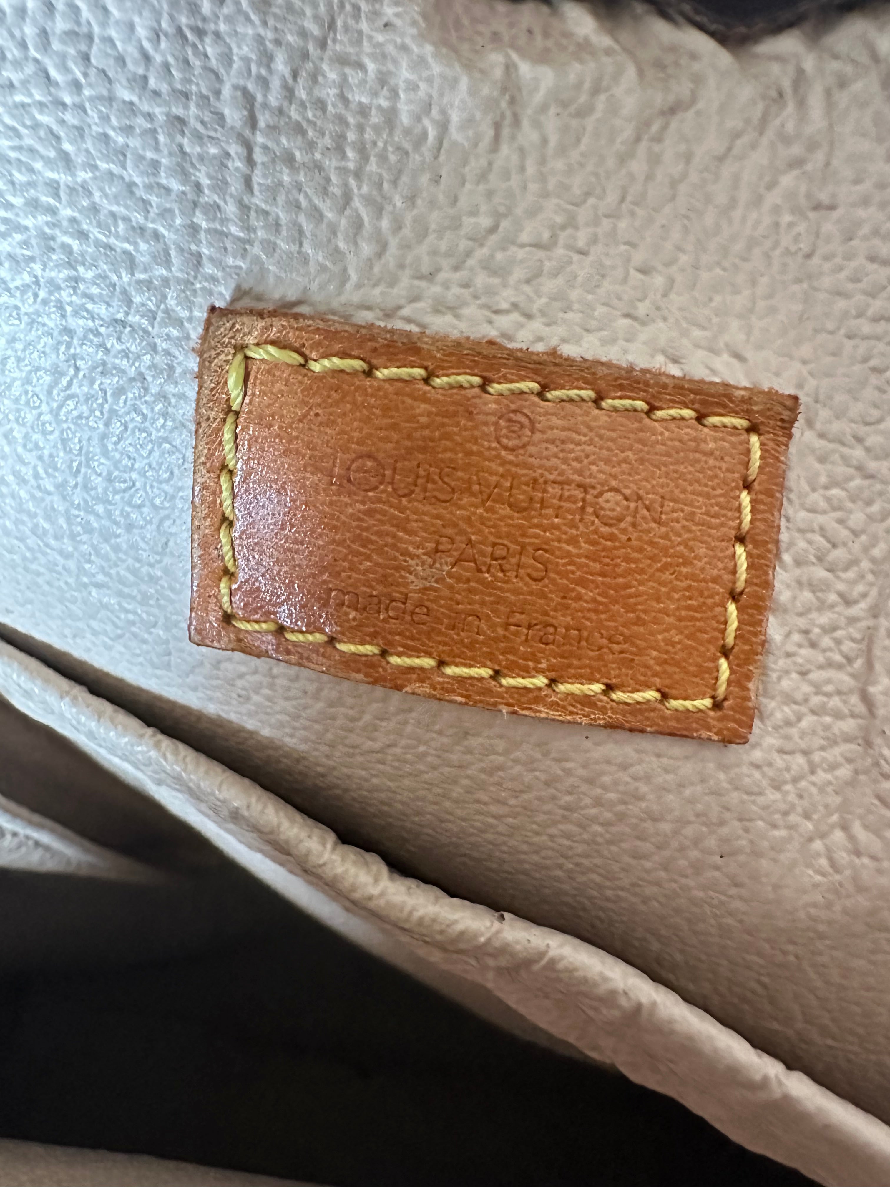 Louis Vuitton Monogram Sac Plat Tote – Vintage Structured Tote Bag