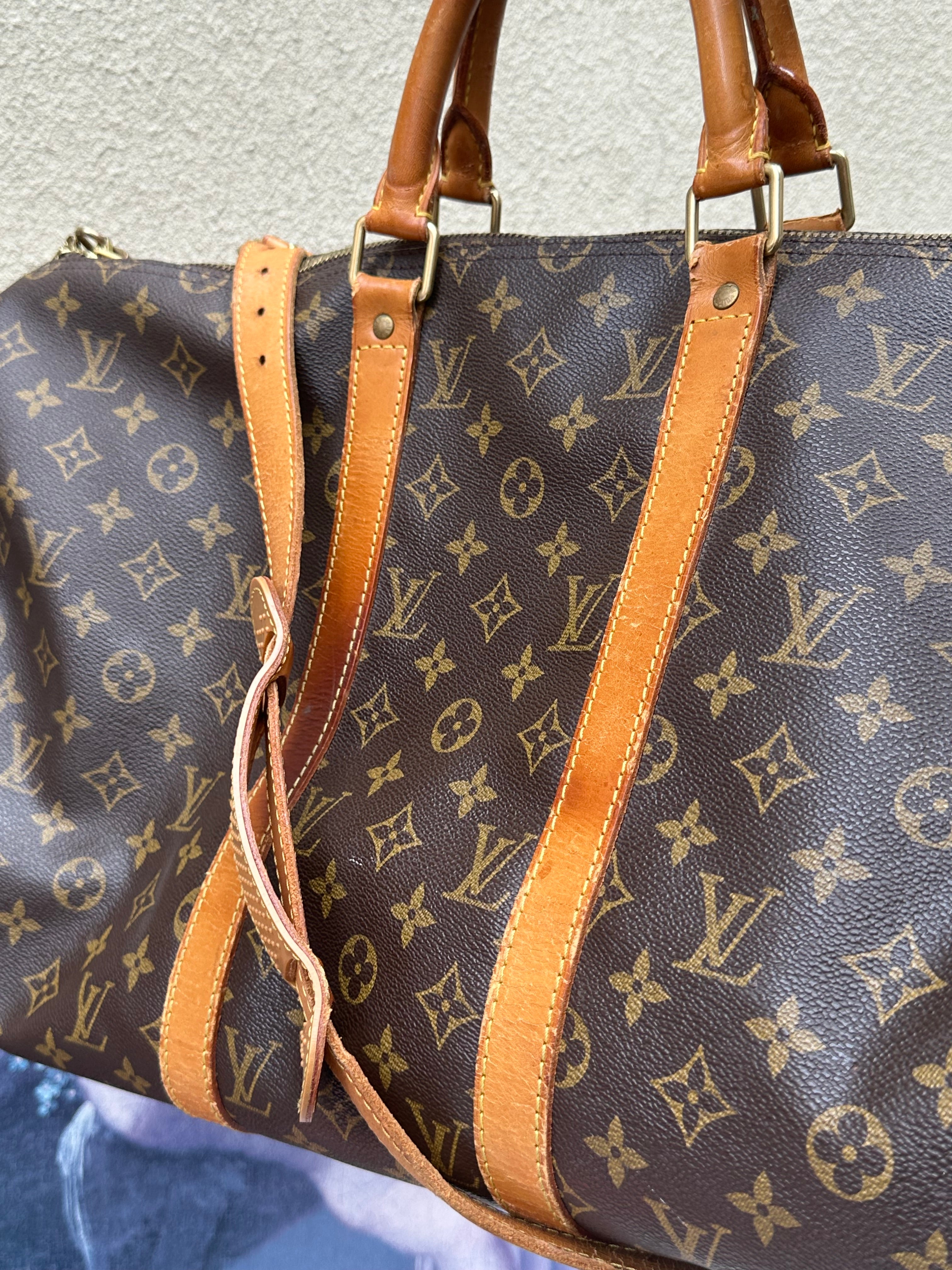 Louis Vuitton Keepall 50 Monogram Canvas Travel Bag