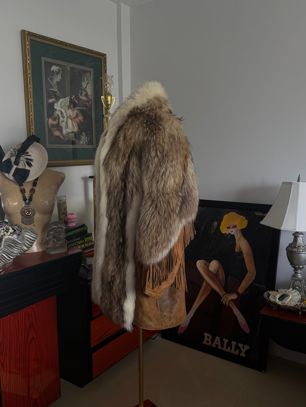 Vintage Genuine Fur & Suede Fringe Coat – Willy Rudke Atlantic City