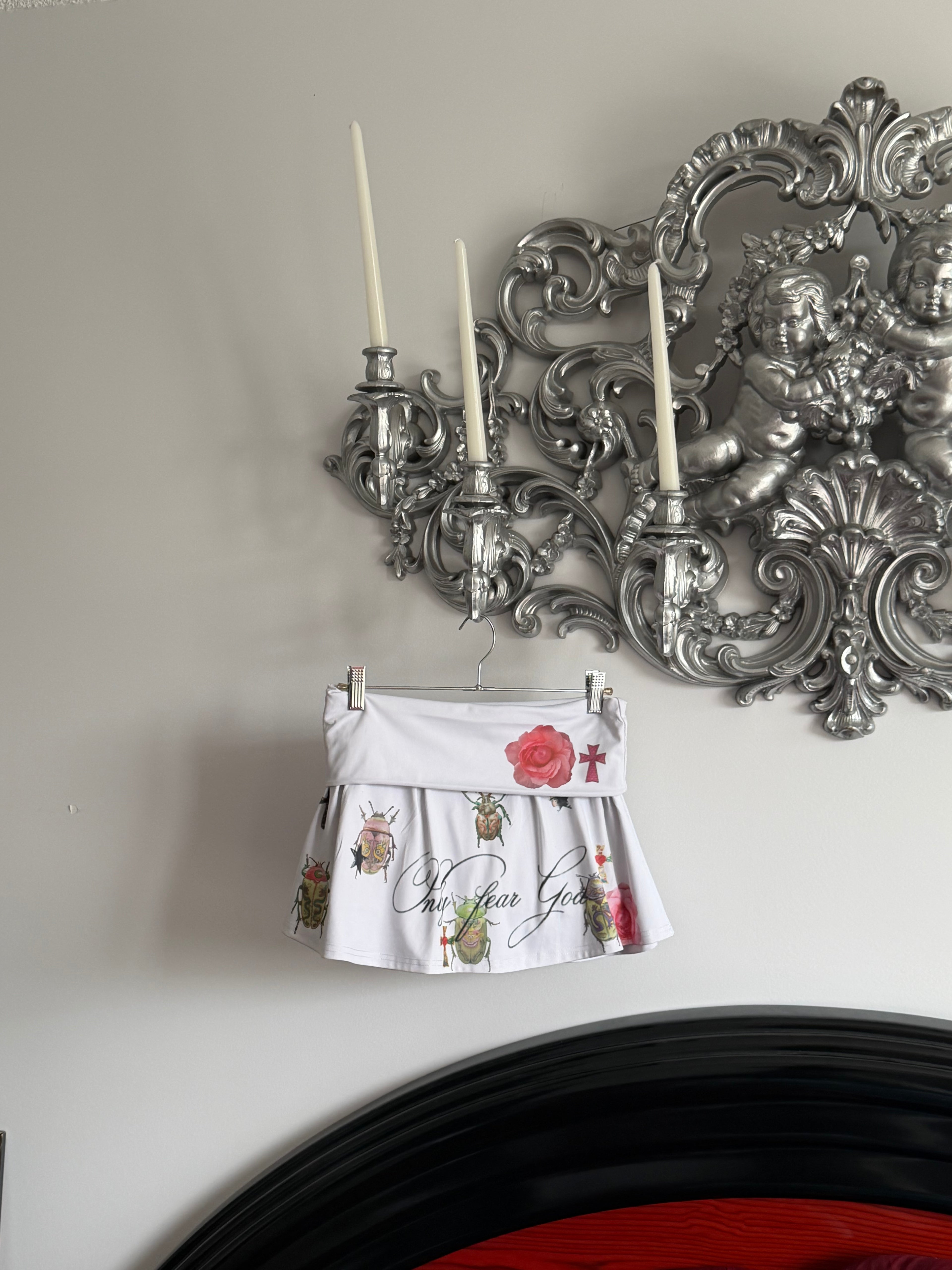 “Fear God” Tennis Mini Skirt with Built-In Short – XS