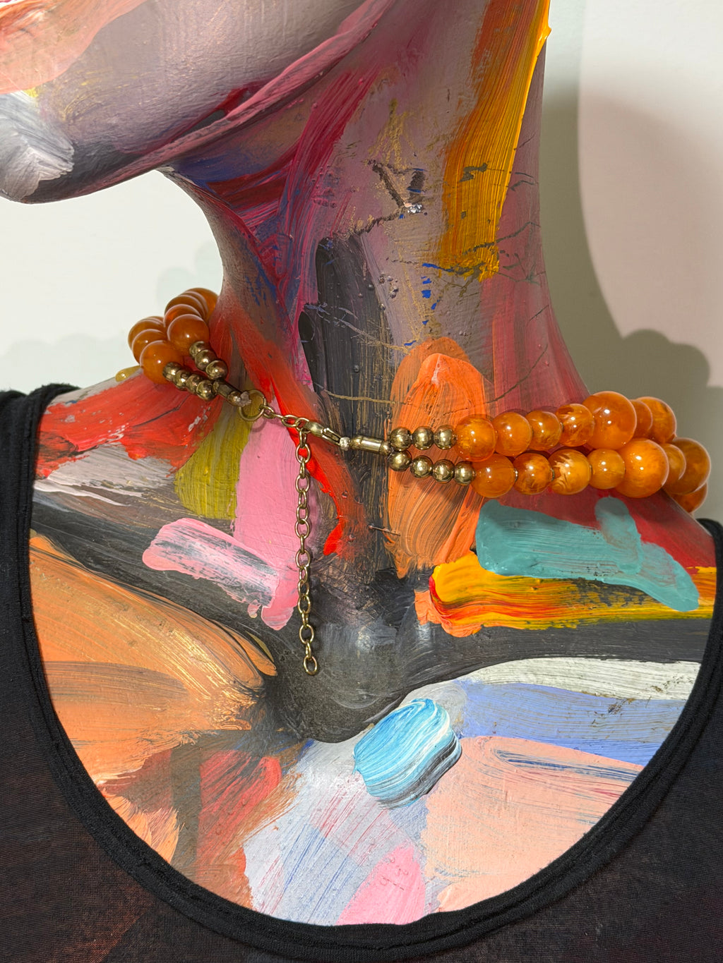 Vintage Desert Oracle Statement Necklace