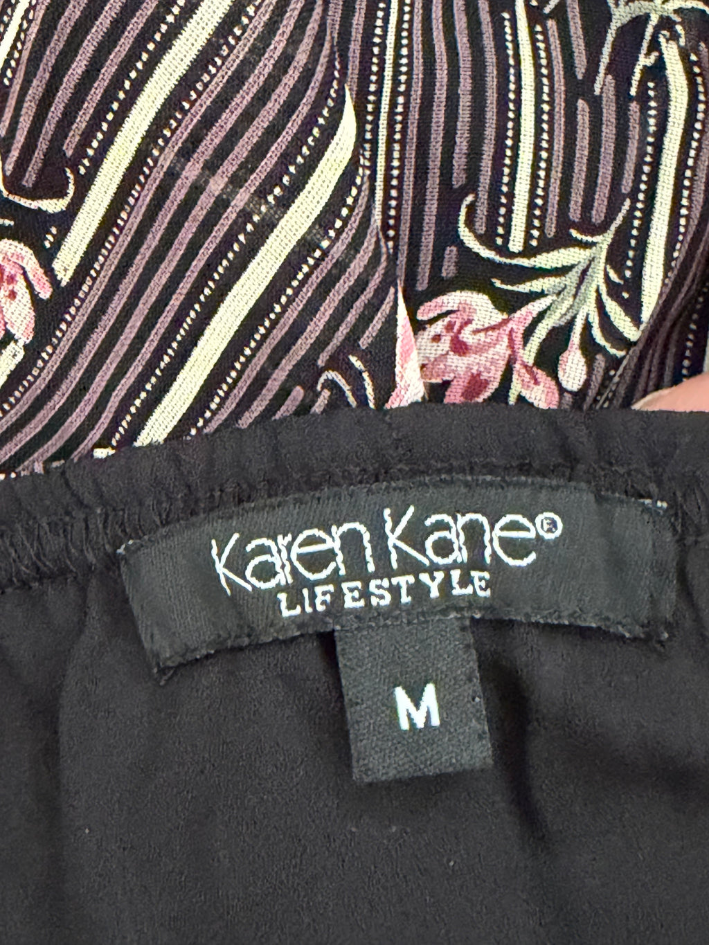 Karen Kane Lifestyle Floral Ruffle Midi Skirt | Size M