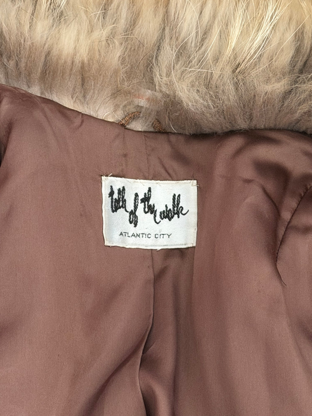 Vintage Genuine Fur & Suede Fringe Coat – Willy Rudke Atlantic City