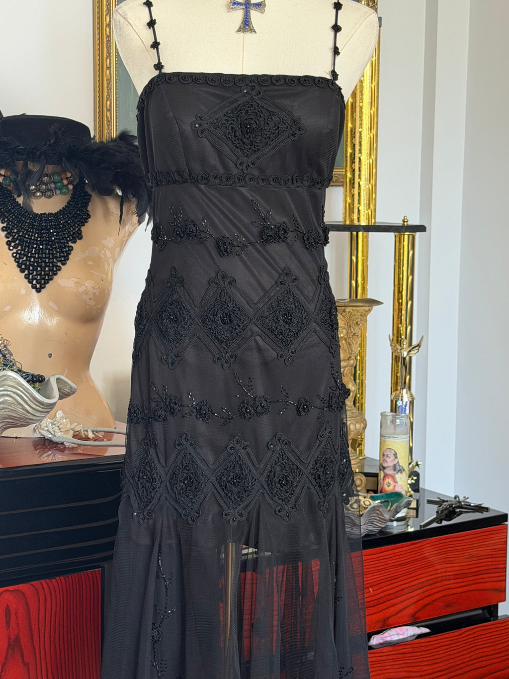 Sue Wong Sheer
Handkerchief Dress