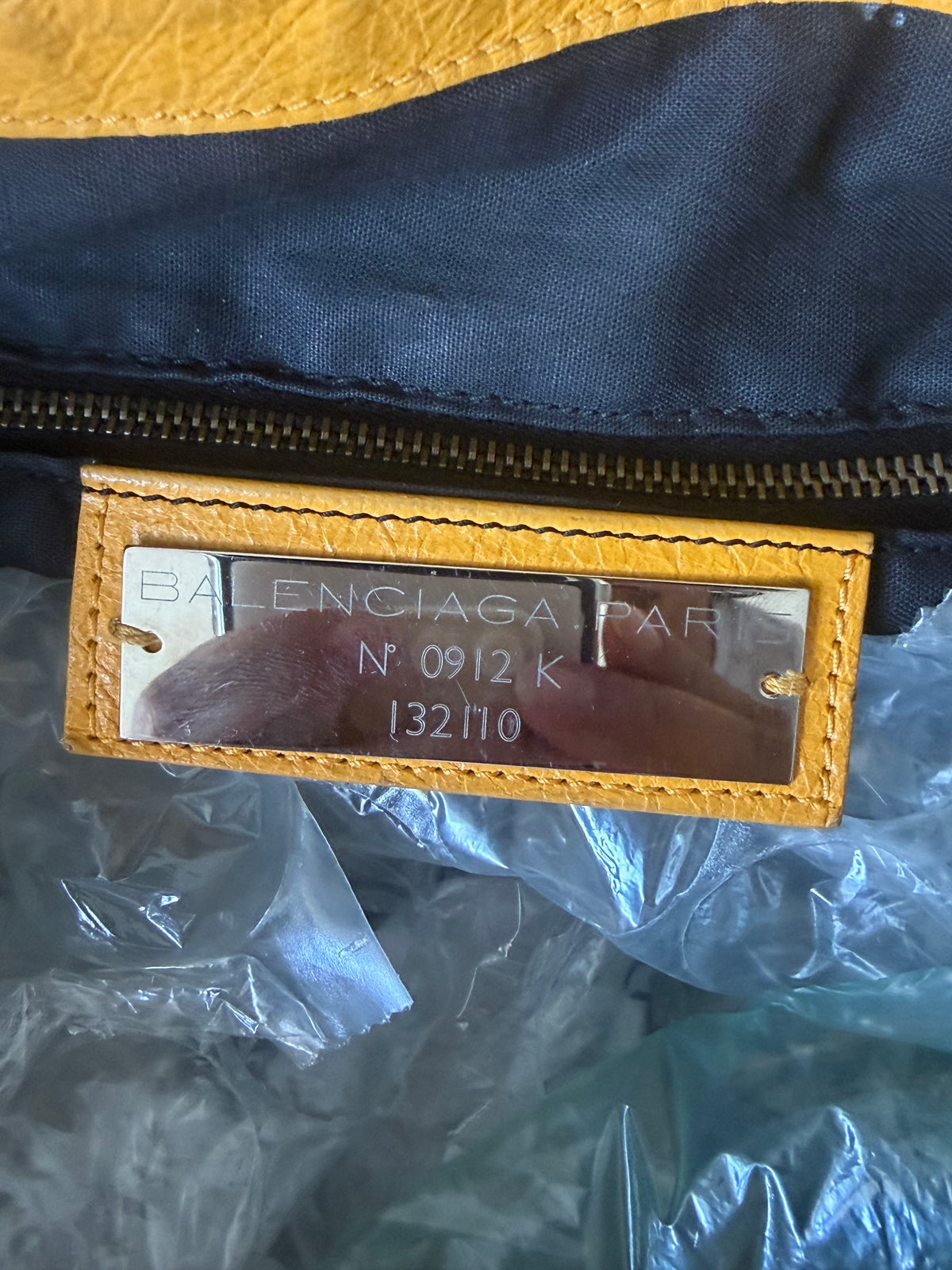 Balenciaga Giant Work Bag Moutarde Yellow GH Hardware 2009