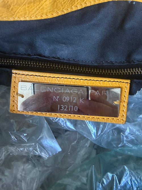 Balenciaga Giant Work Bag Moutarde Yellow GH Hardware 2009