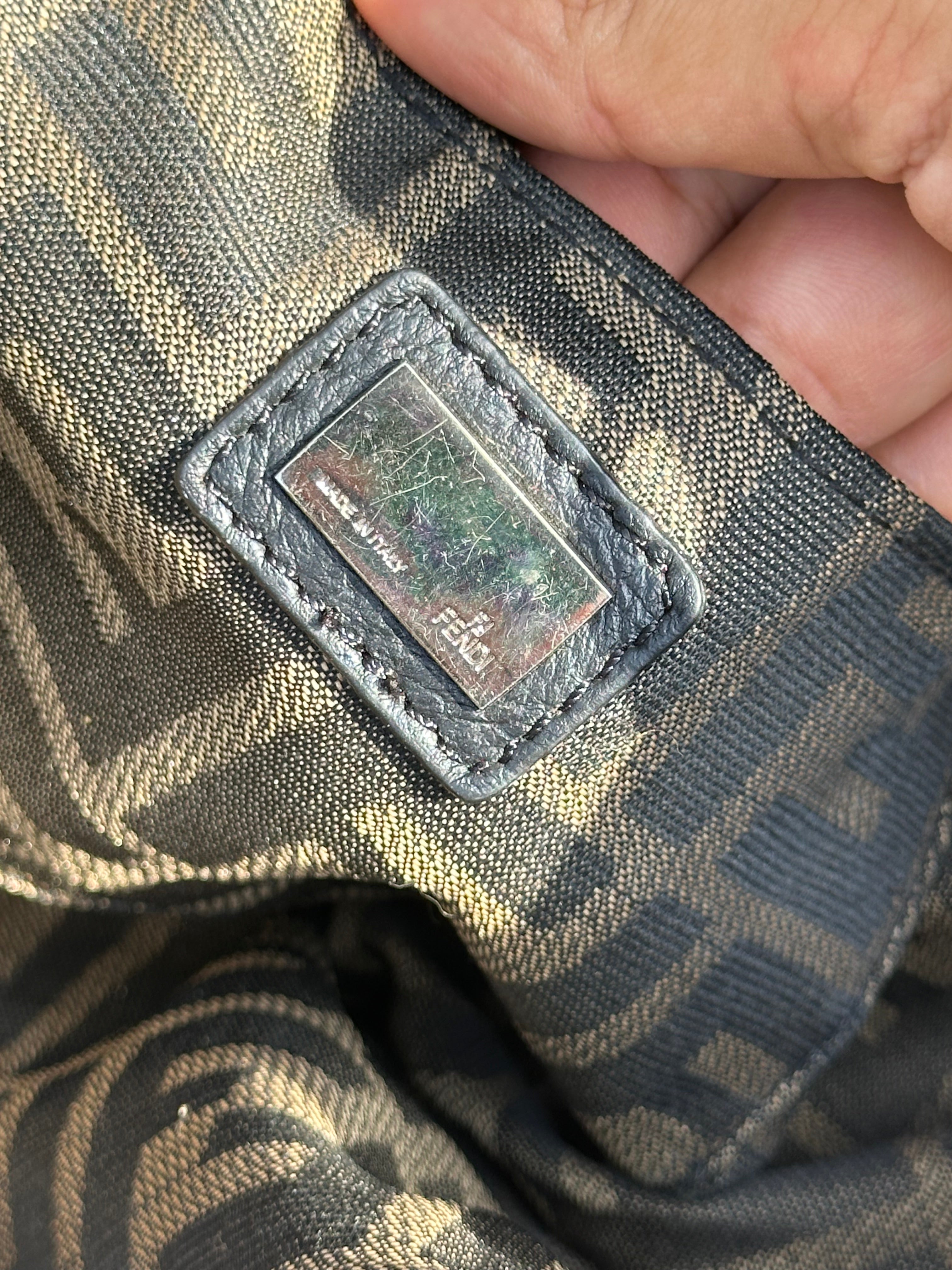 fendi zucca ff spy bag 2005