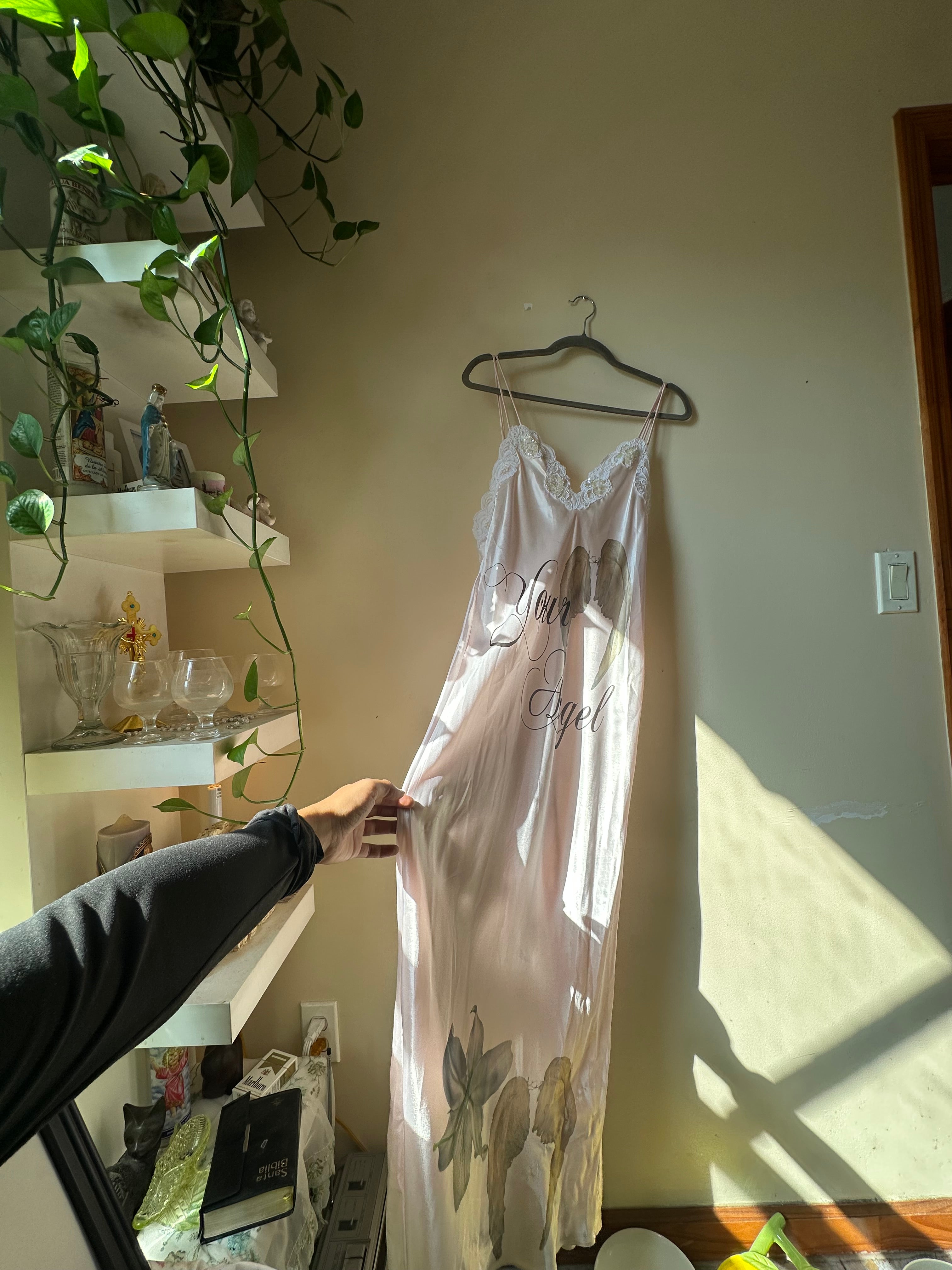 Arcane pink gown L-XL
