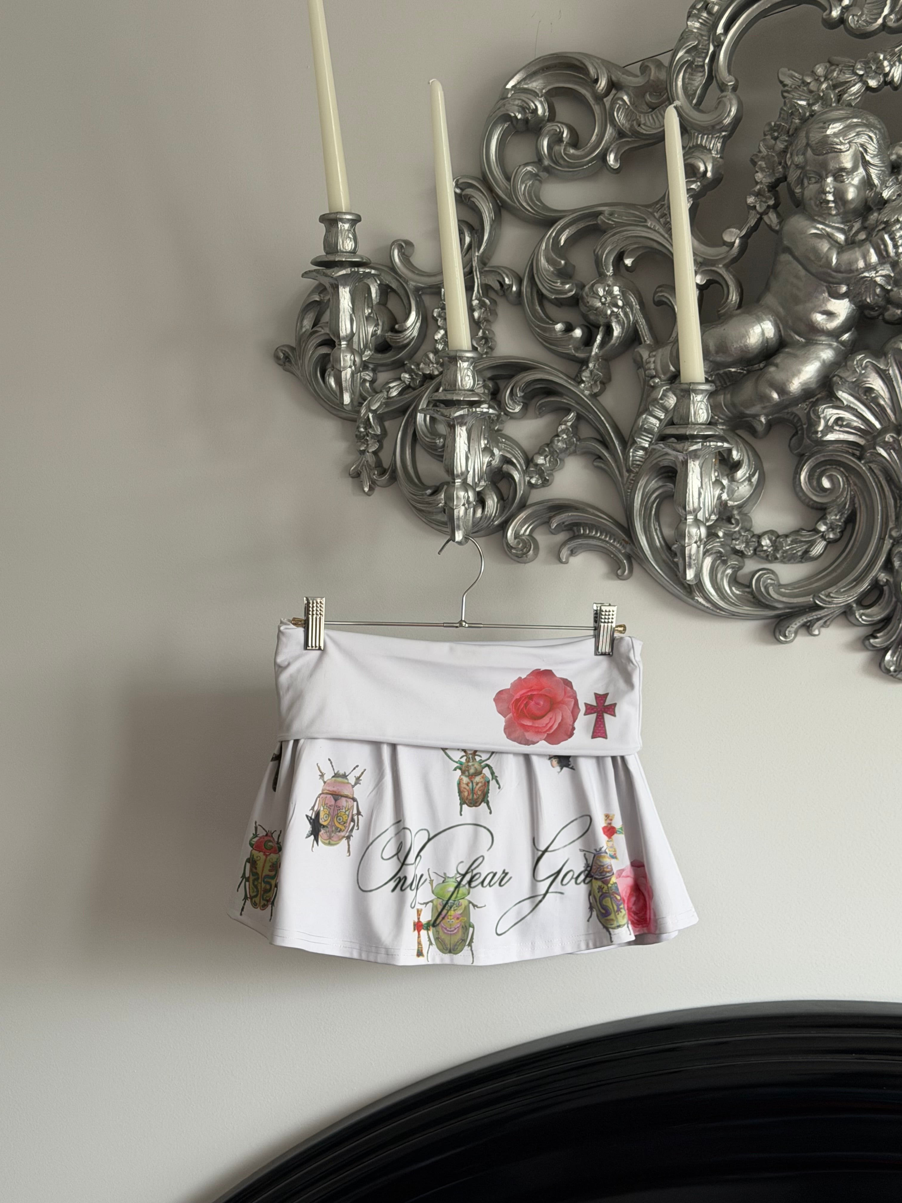 “Fear God” Tennis Mini Skirt with Built-In Short – XS