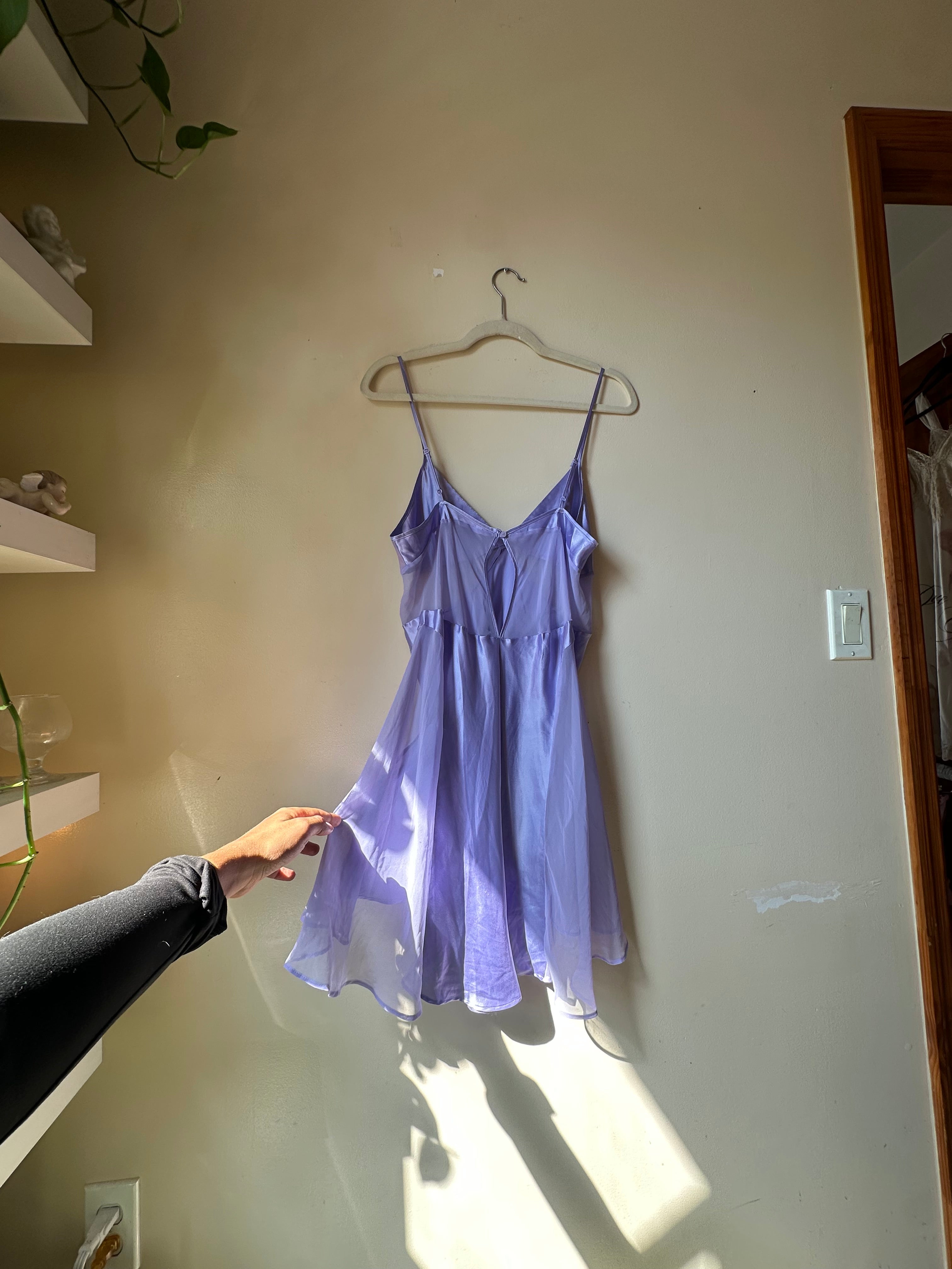 Arcane purple vintage slip M