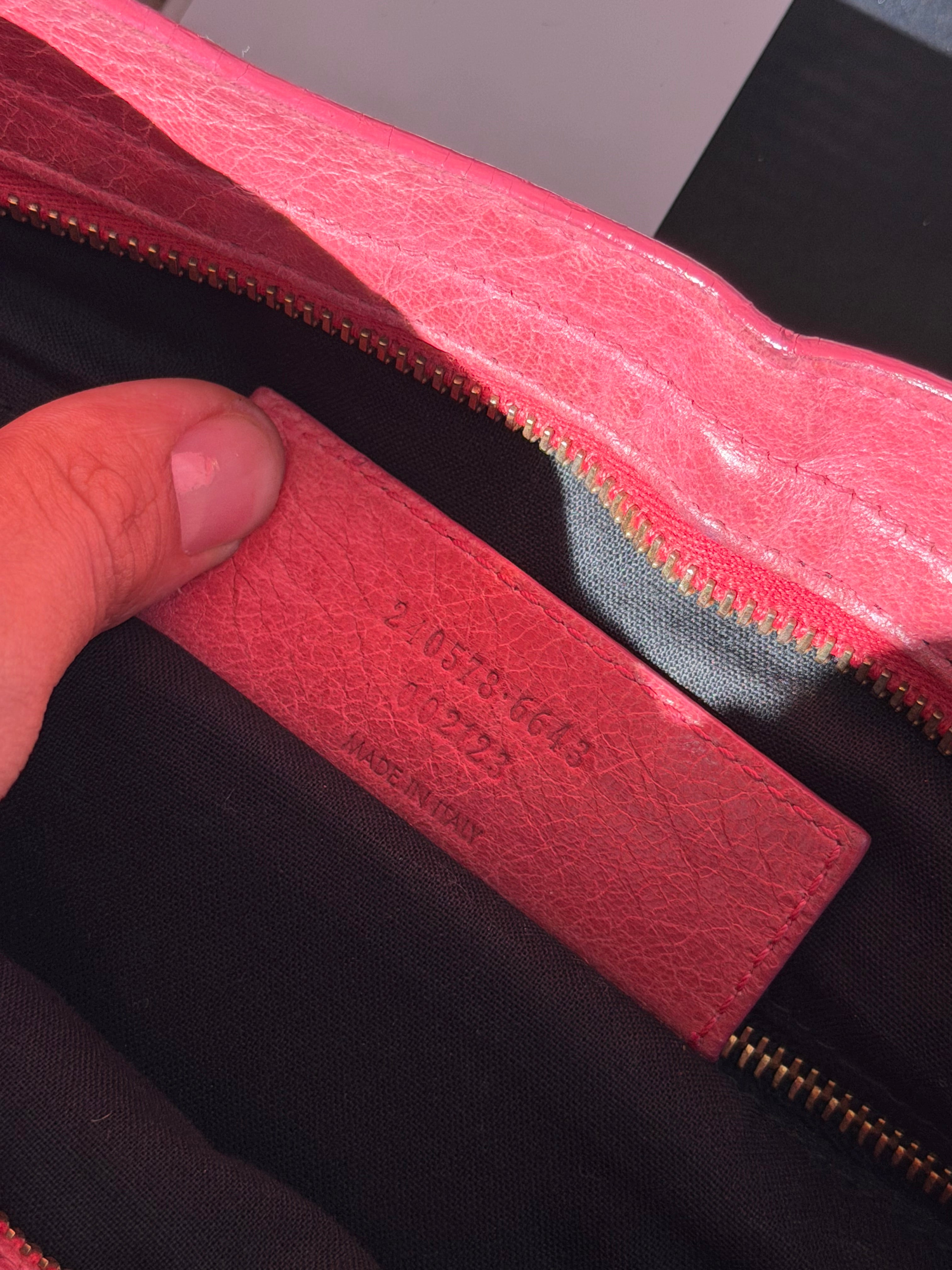 Balenciaga Town Bag - Vintage Rose Pink (2008-2009) w/ Long Strap