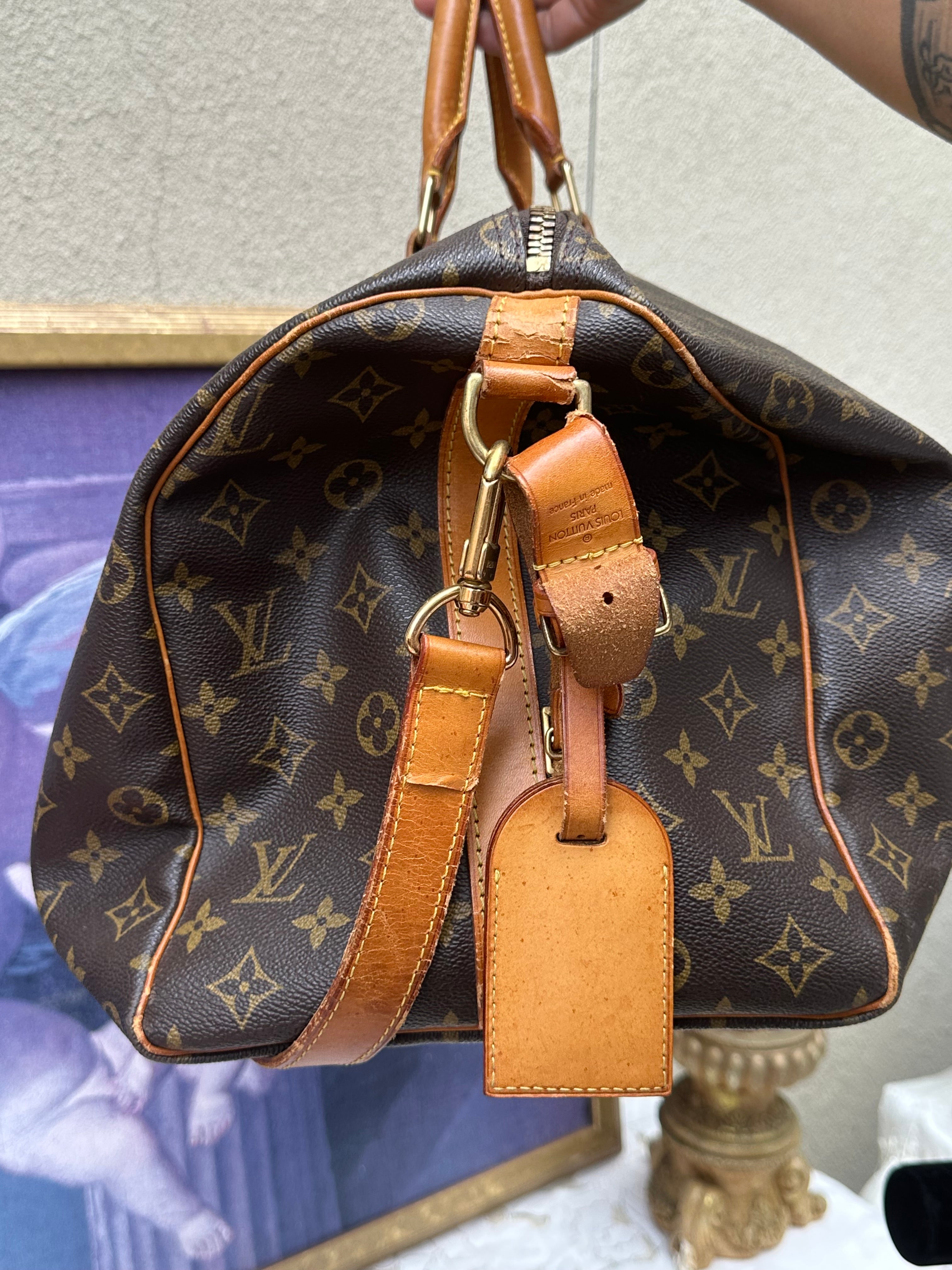 Louis Vuitton Keepall 50 Monogram Canvas Travel Bag