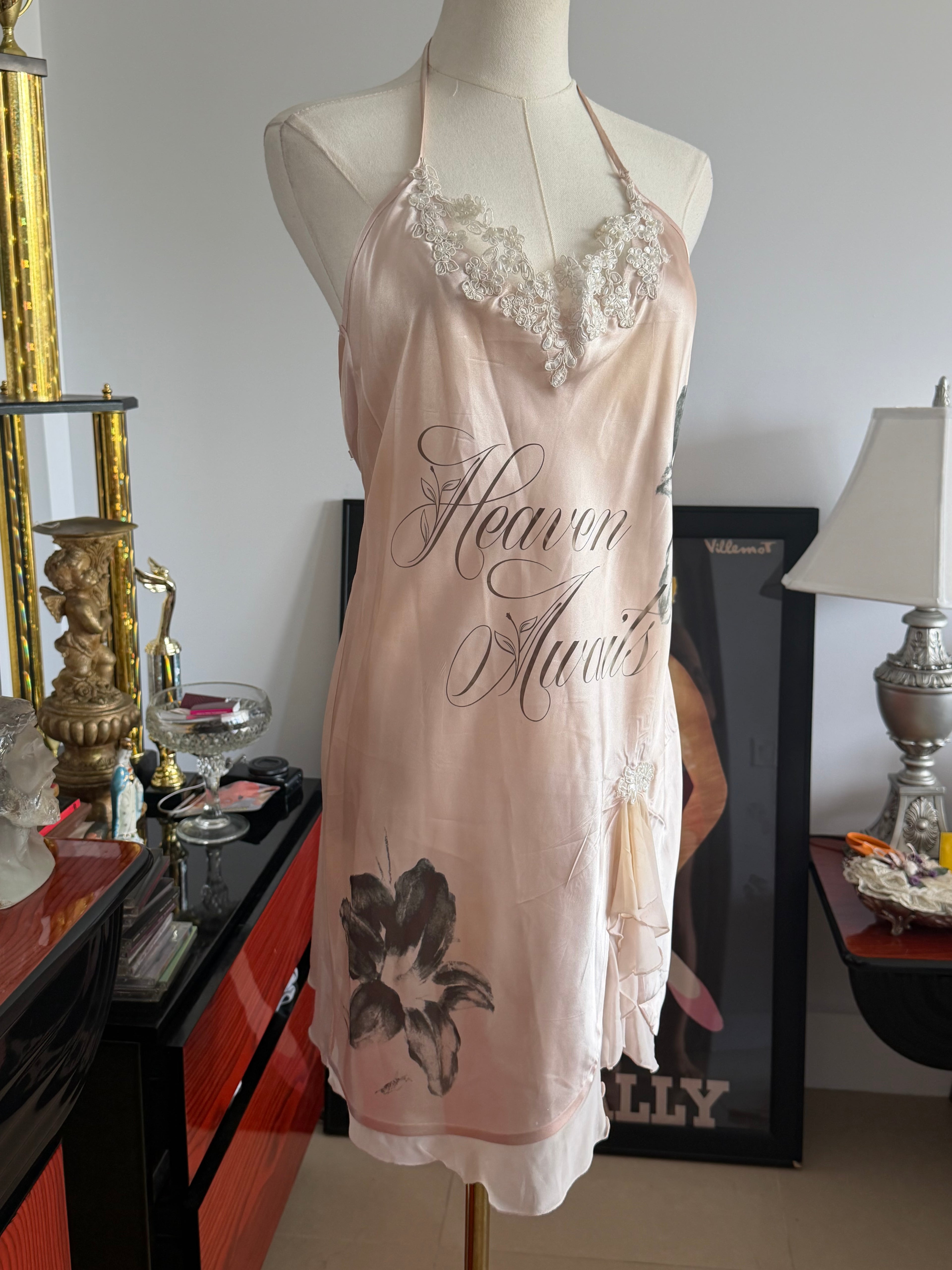 Heaven Awaits Slip Dress