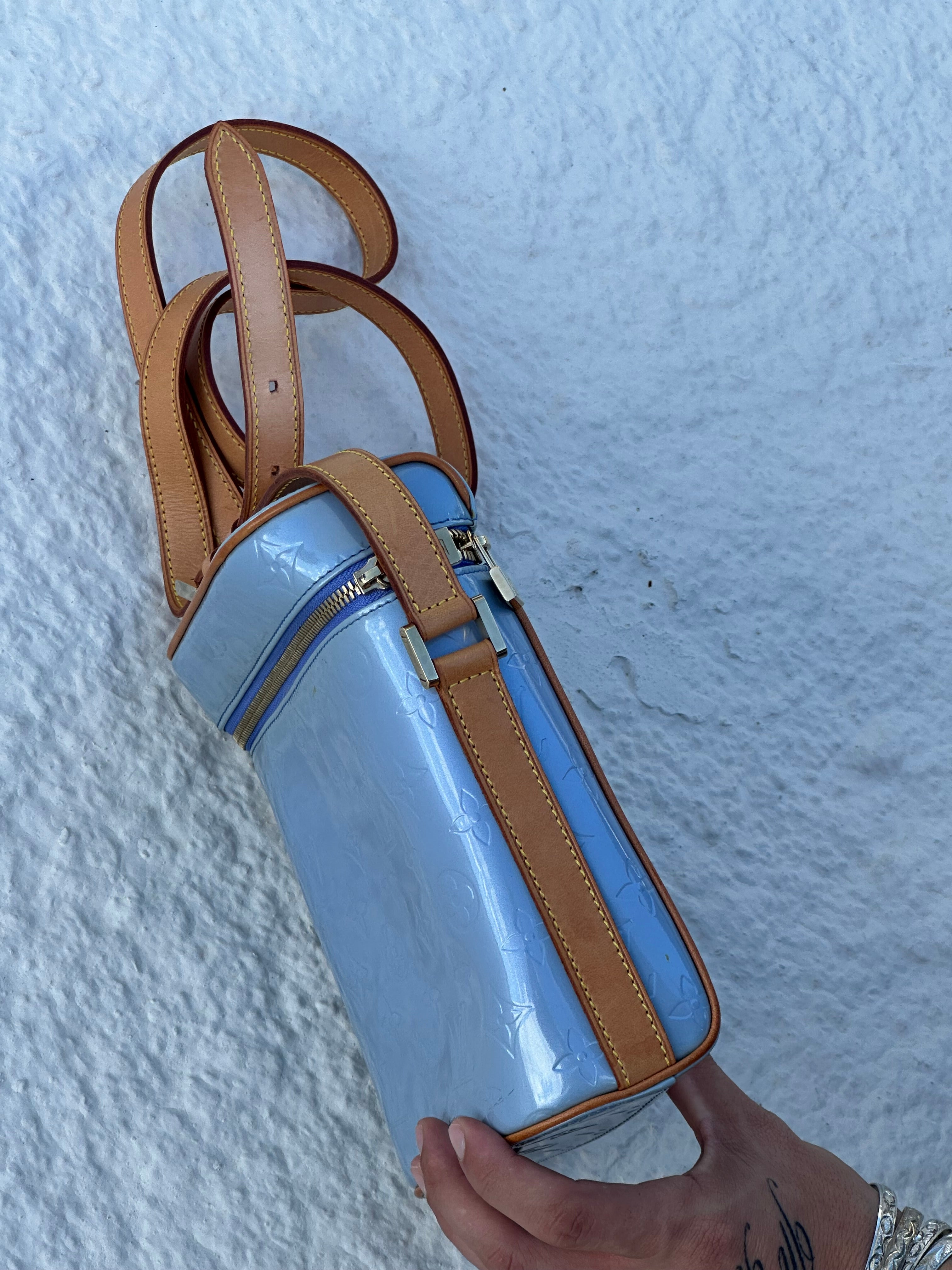Louis Vuitton Vernis Baby Blue Vernis Shoulder Bag