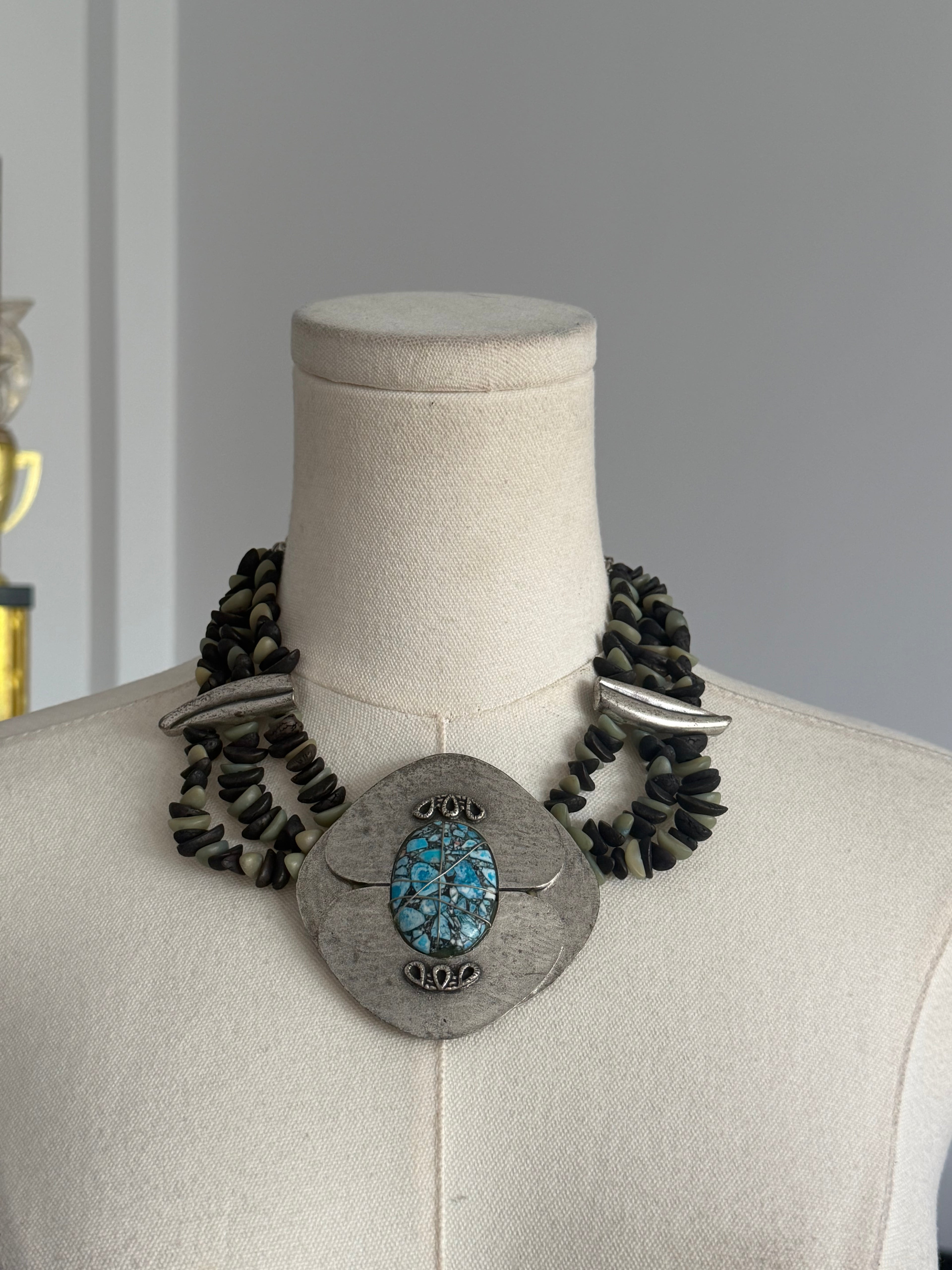 Vintage Southwestern Statement Necklace