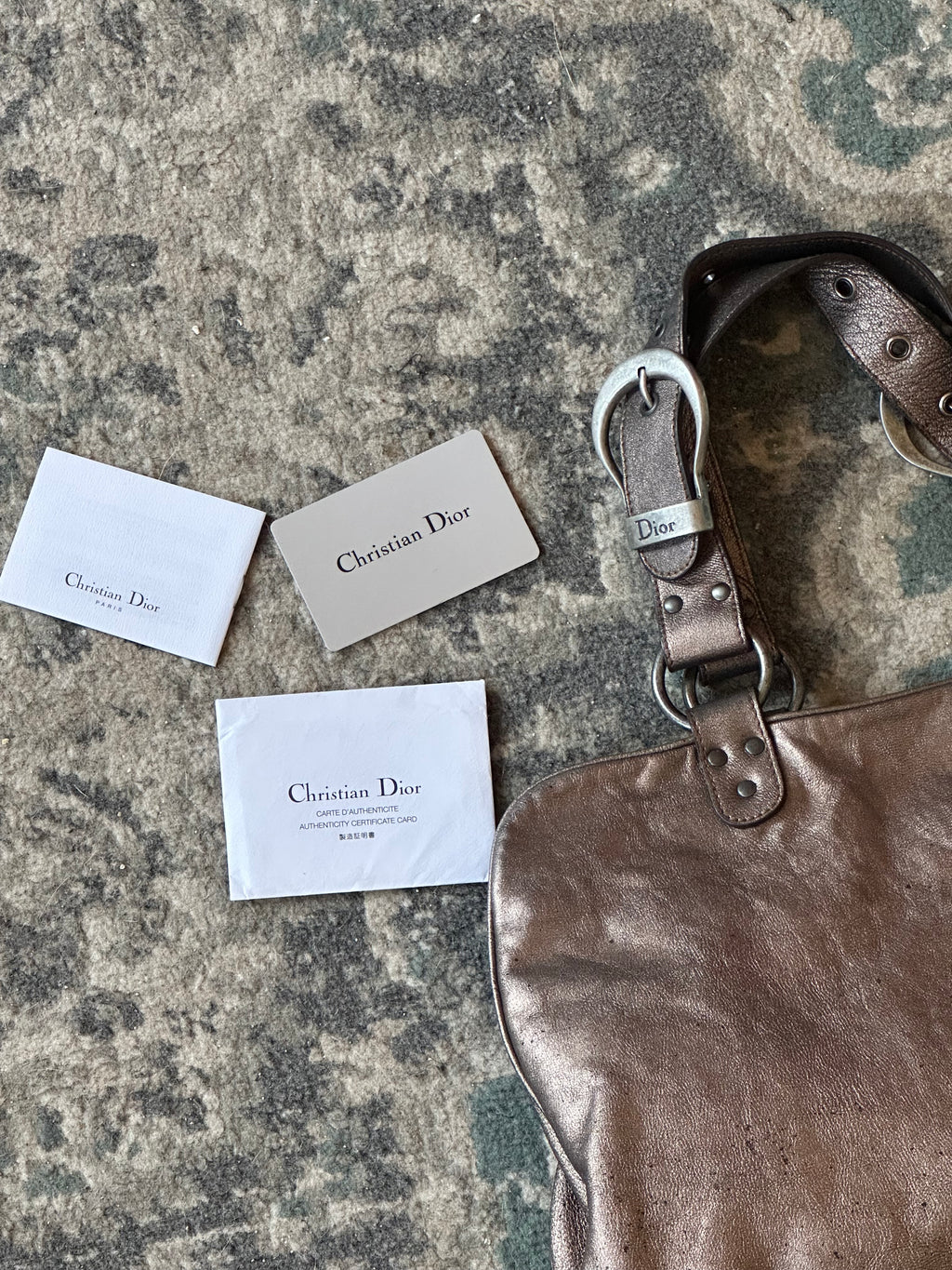Christian Dior Gaucho Double Saddle