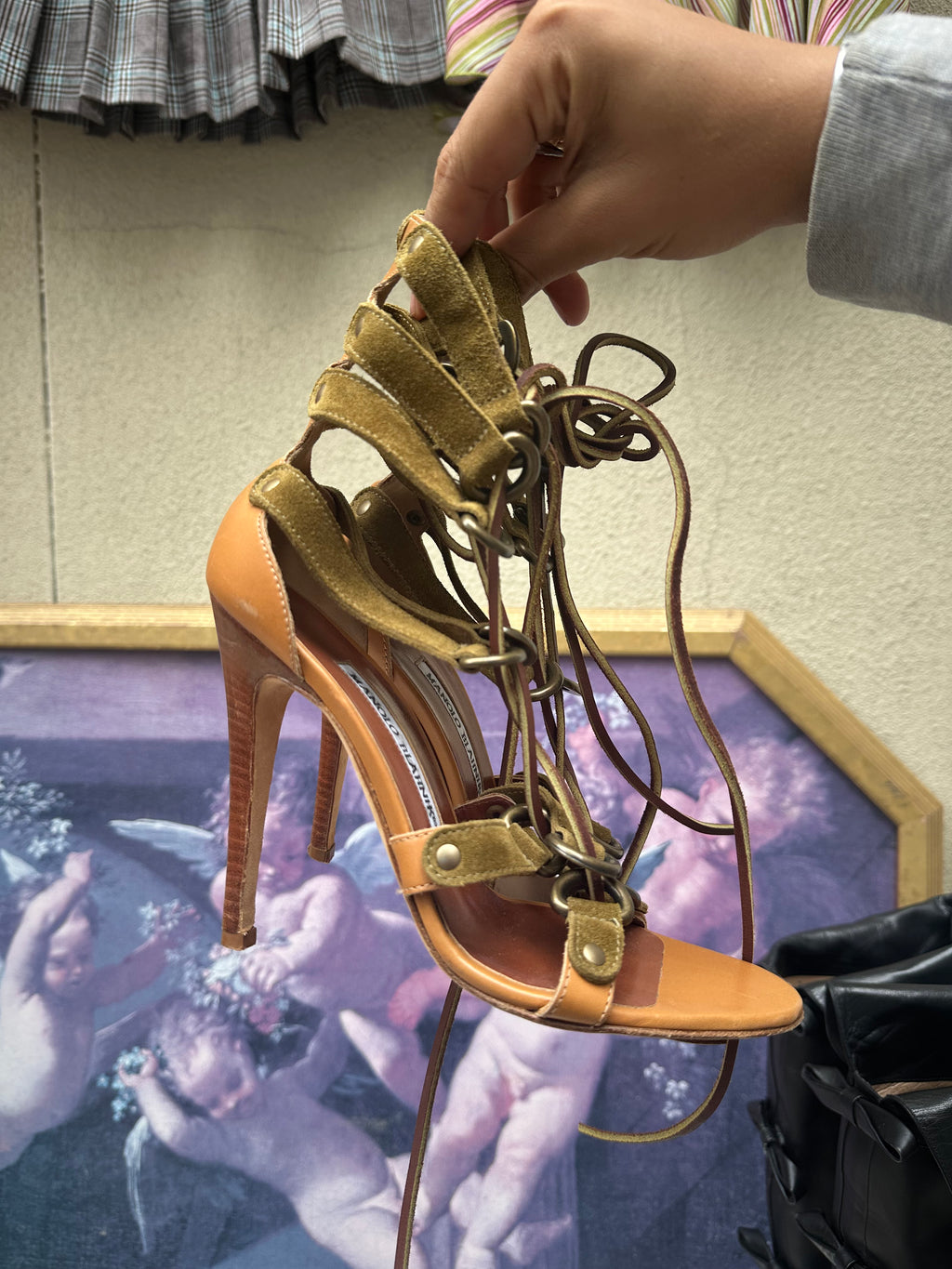 Gladiator Manolo Blahnik size 6