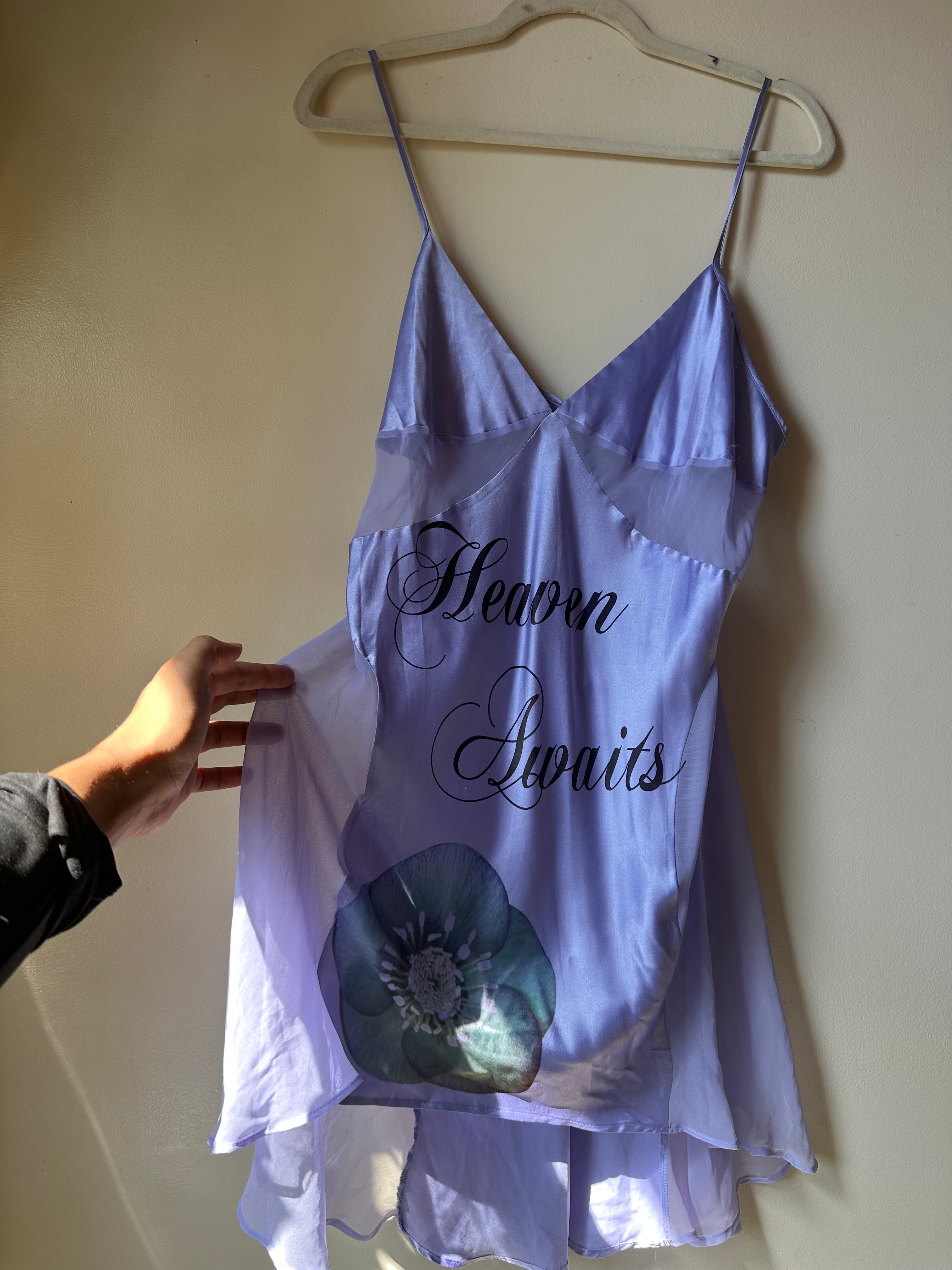 Arcane purple vintage slip M