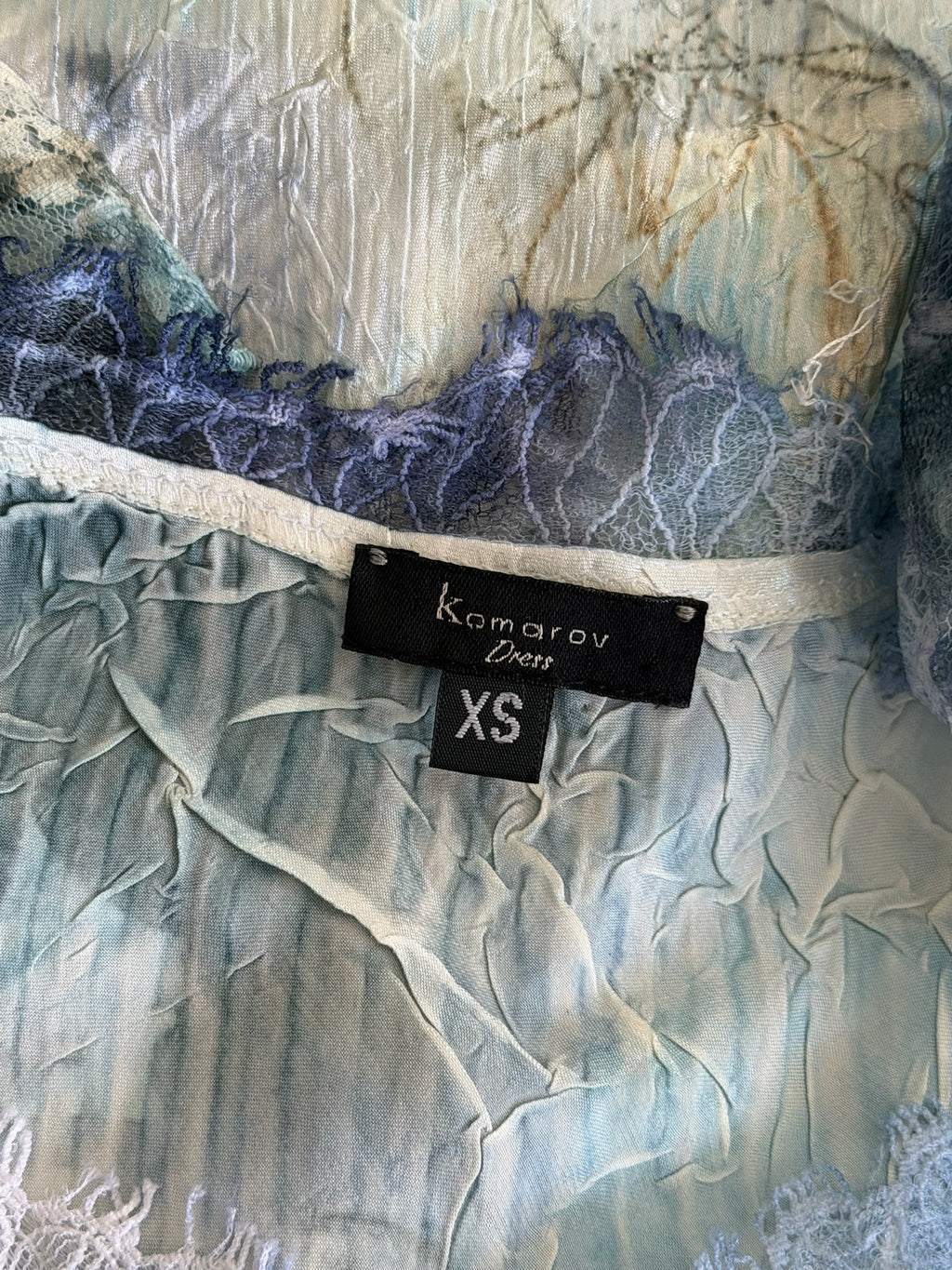 Watercolor Romantic Slip Dress xs