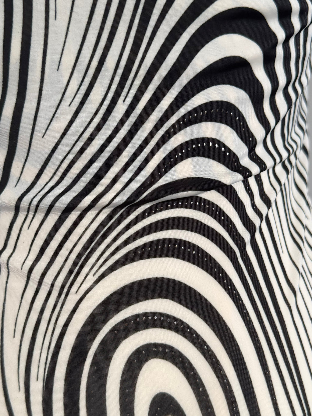 Vintage Y2K Made in USA Optical Illusion Dress - XS-S