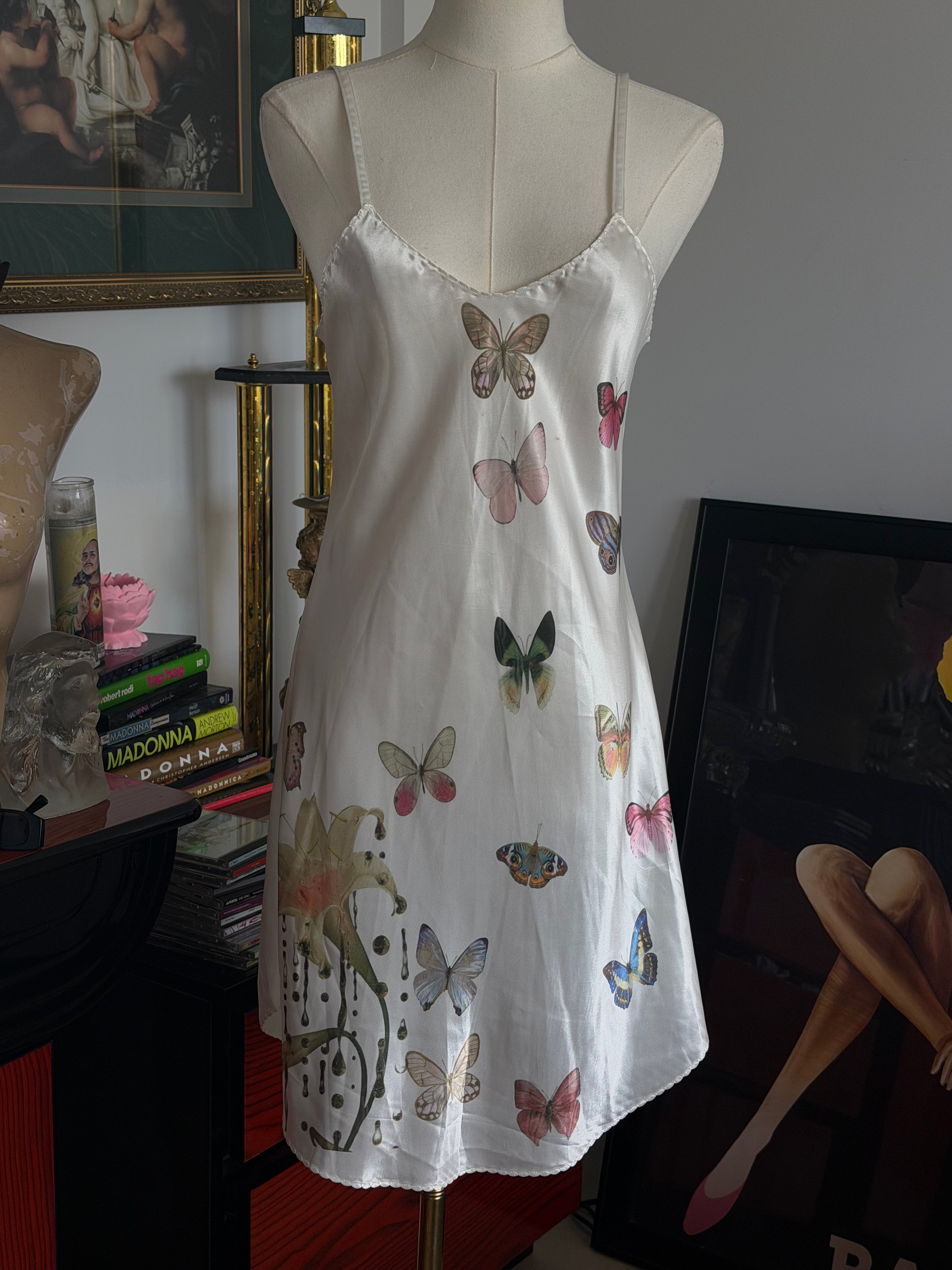 Arcane Angel “Desire Me” Butterfly Slip Dress xs-s