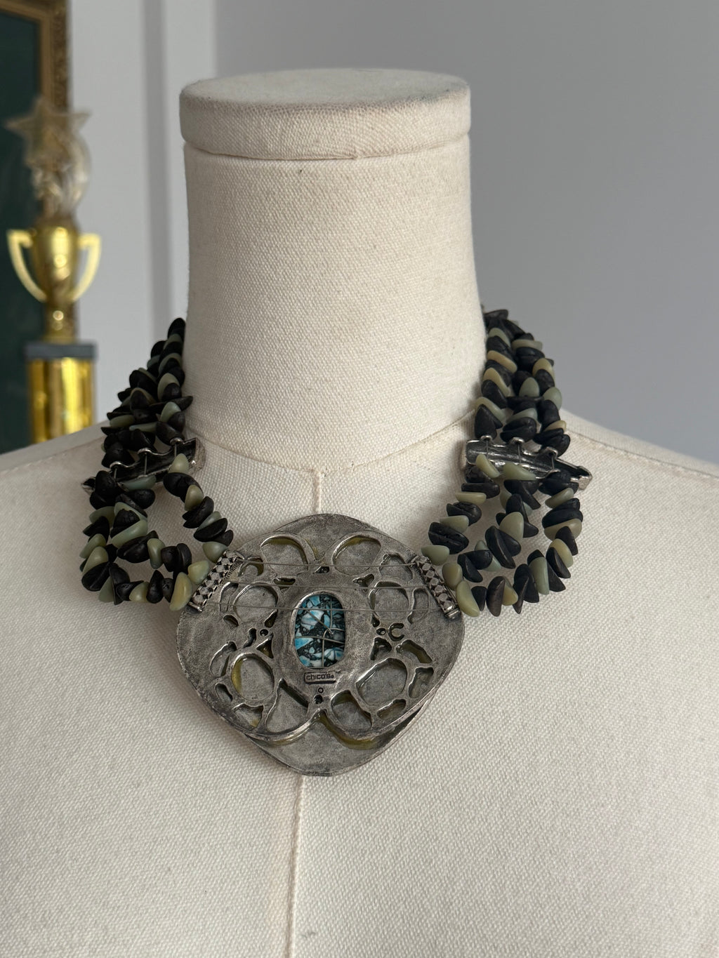 Vintage Southwestern Statement Necklace