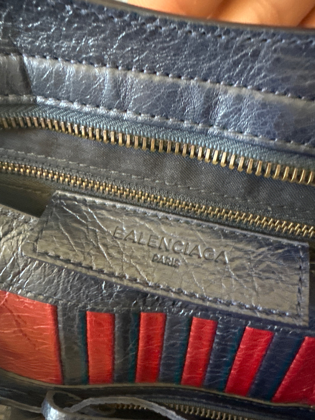 Balenciaga Striped City Bag – Fall/Winter Collection