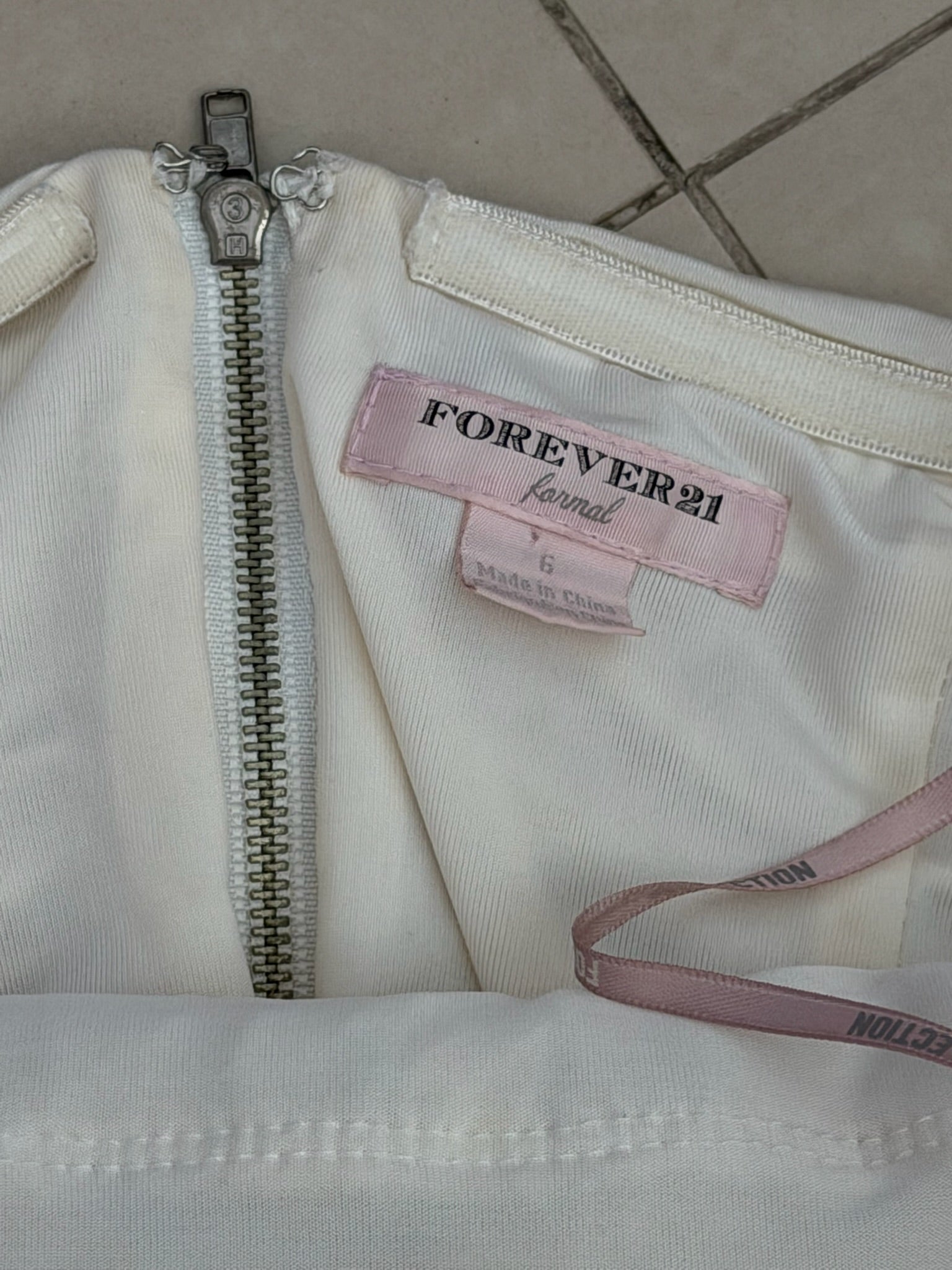 Vintage F21 romantic ruffle dress xs
