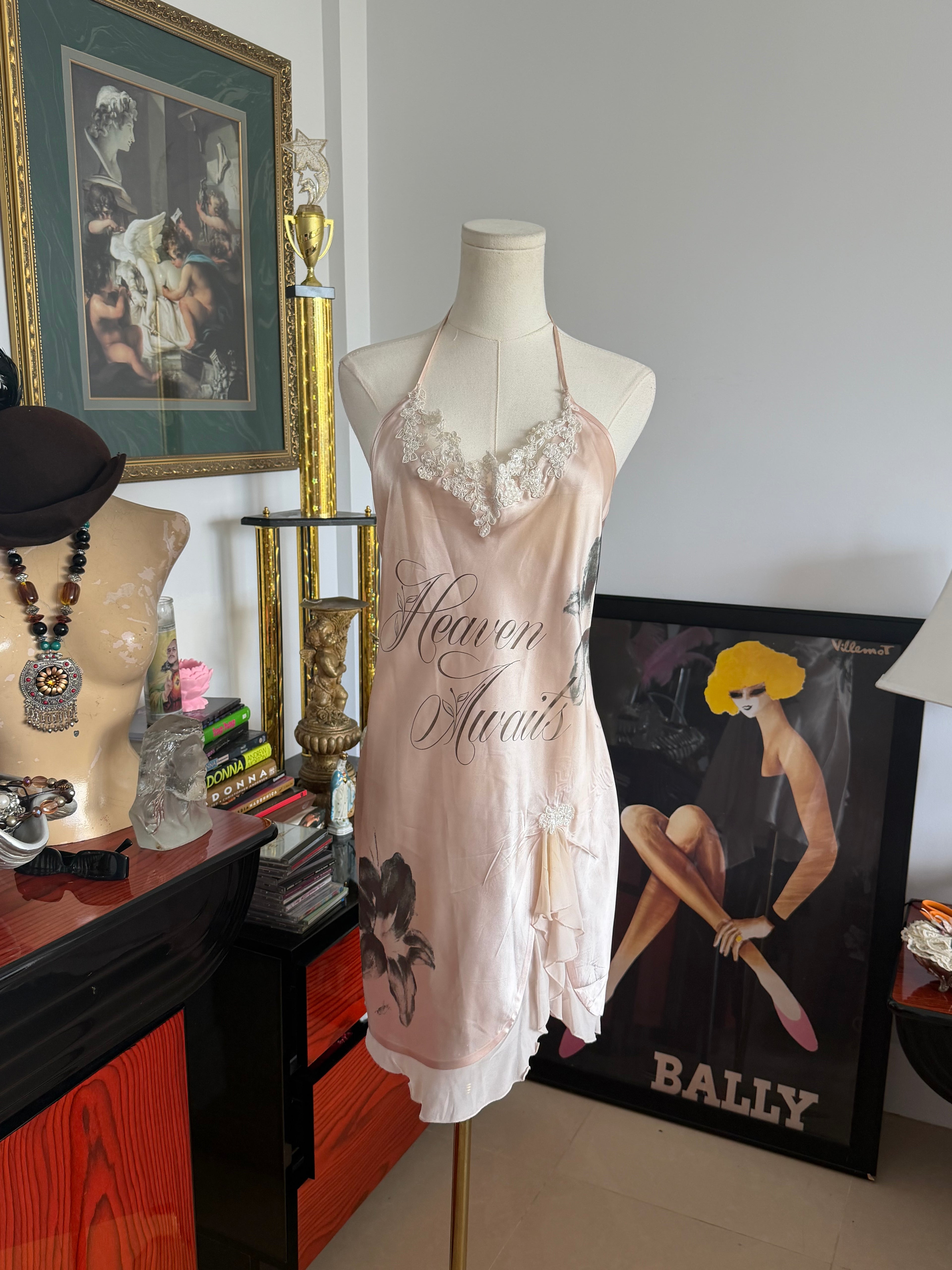Heaven Awaits Slip Dress