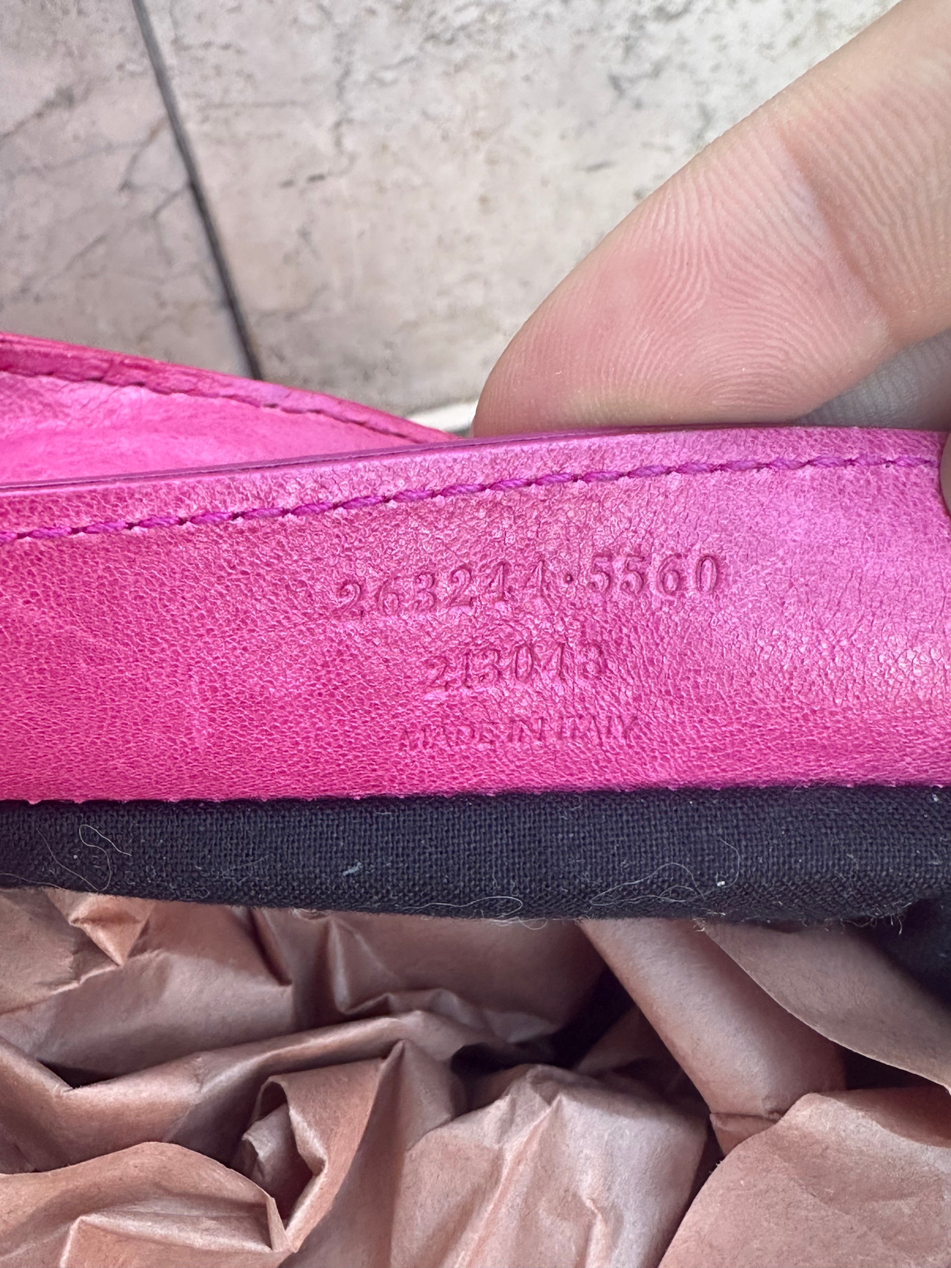 Balenciaga Velo – Giant 12 Silver Hardware – Fuchsia Arena Lambskin 2012