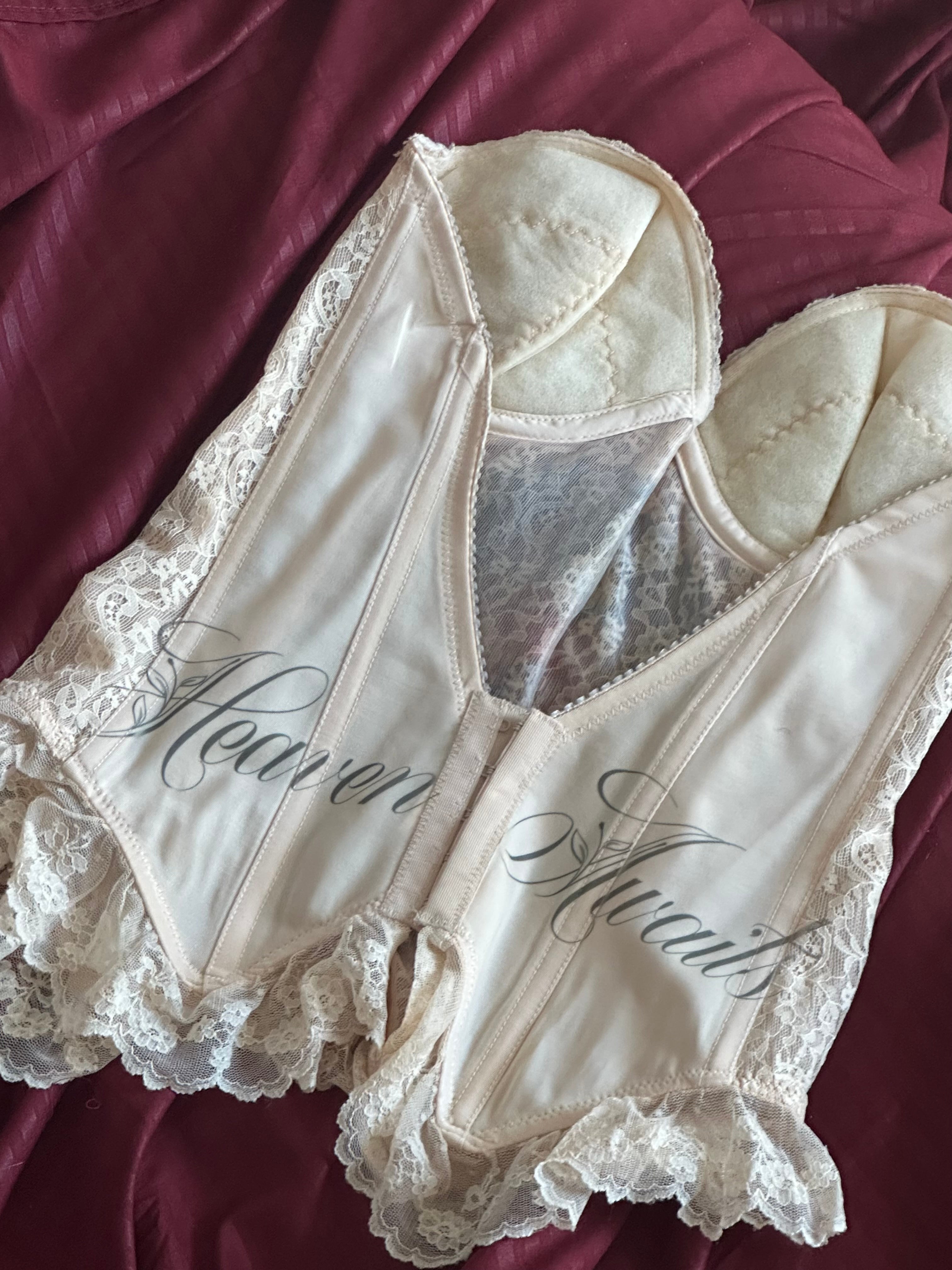 Vintage Lace “Heaven Awaits” Corset – One of One ✨