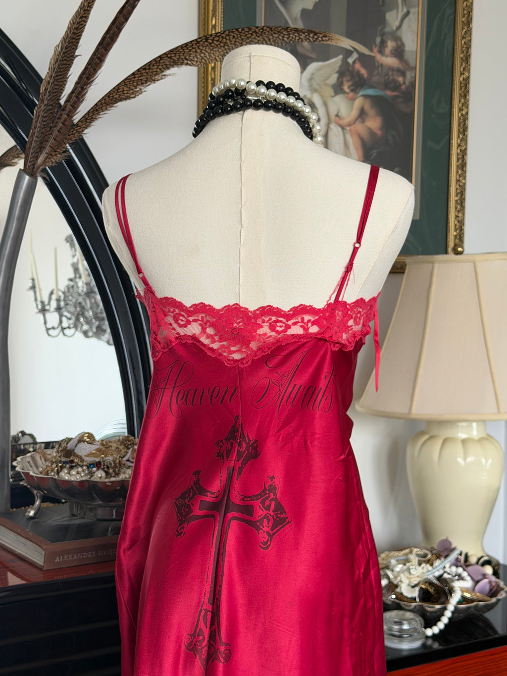 Deep red Arcane slip XS