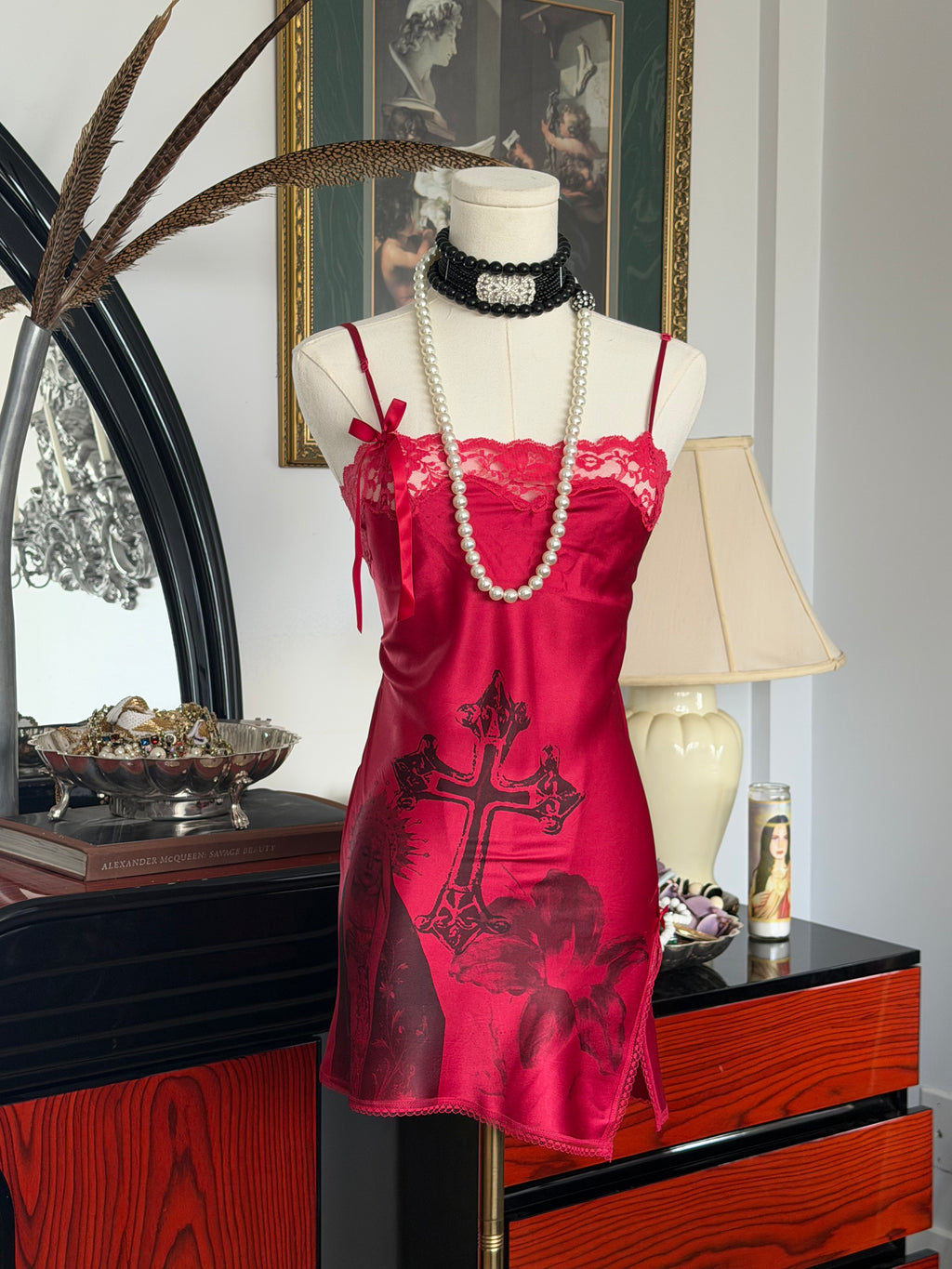 Deep red Arcane slip XS