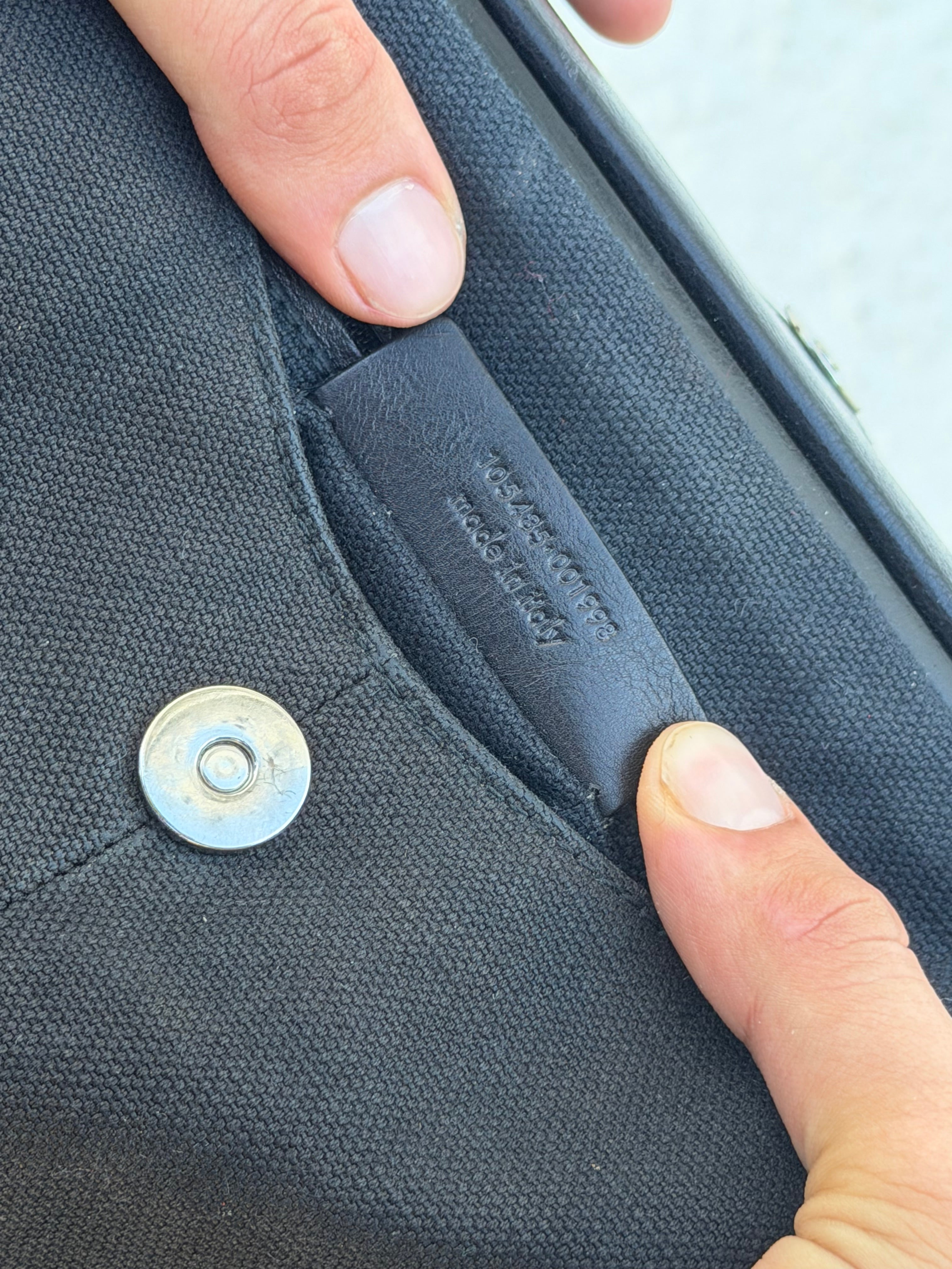 YSL  Mombasa Messenger Bag – Silver Antler Handle – Tom Ford Era (2001)