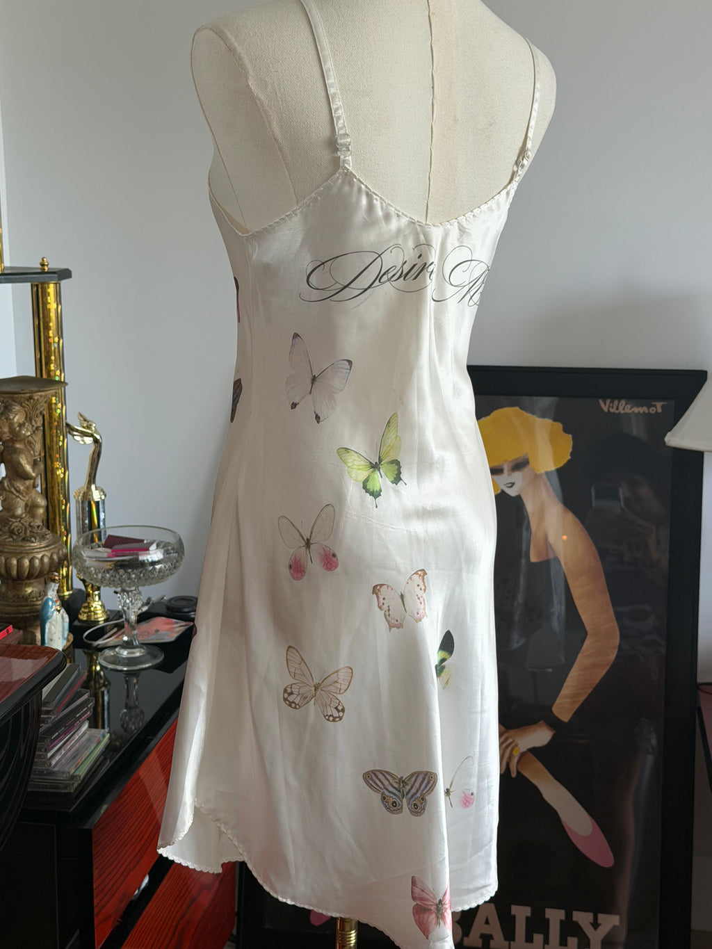 Arcane Angel “Desire Me” Butterfly Slip Dress xs-s