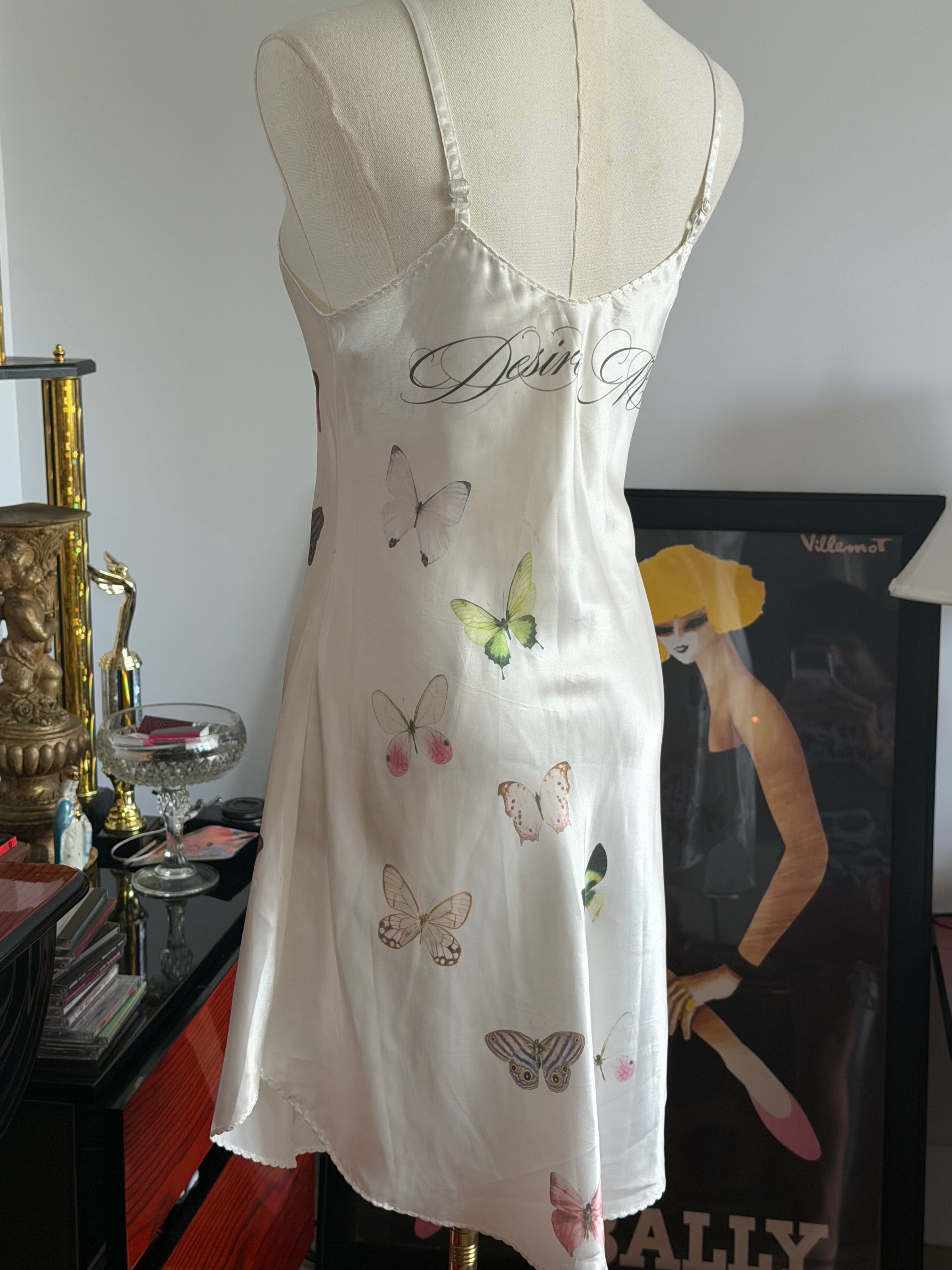 Arcane Angel “Desire Me” Butterfly Slip Dress xs-s