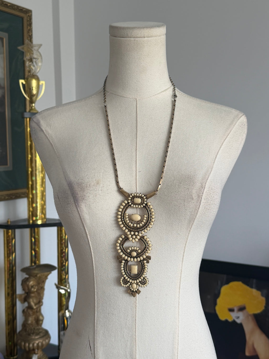 Ivory Statement Necklace