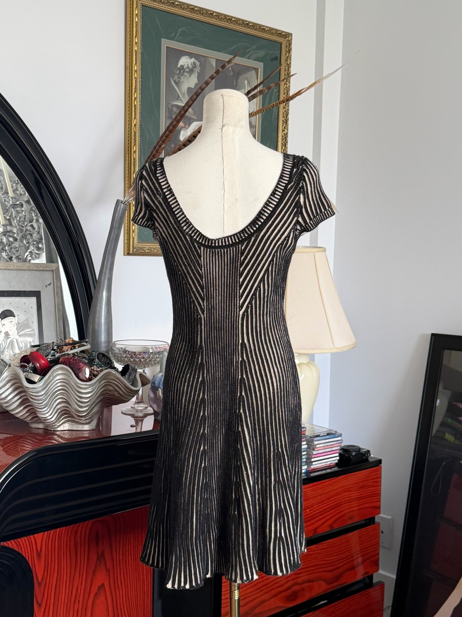 FREE PEOPLE ribbed knit bodycon dress
