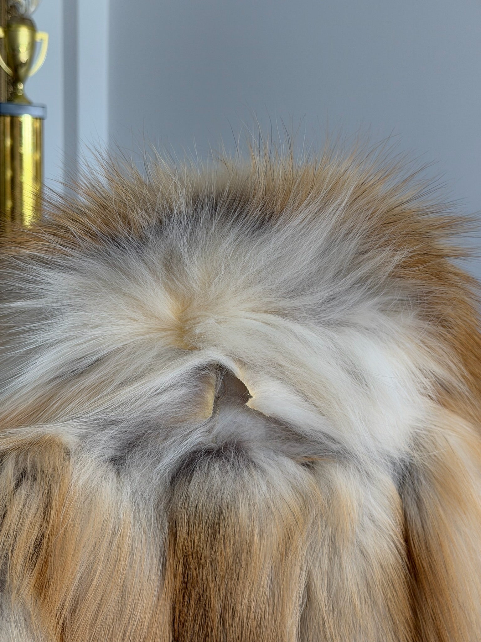 Vintage Full Length Genuine Fox Fur Coat