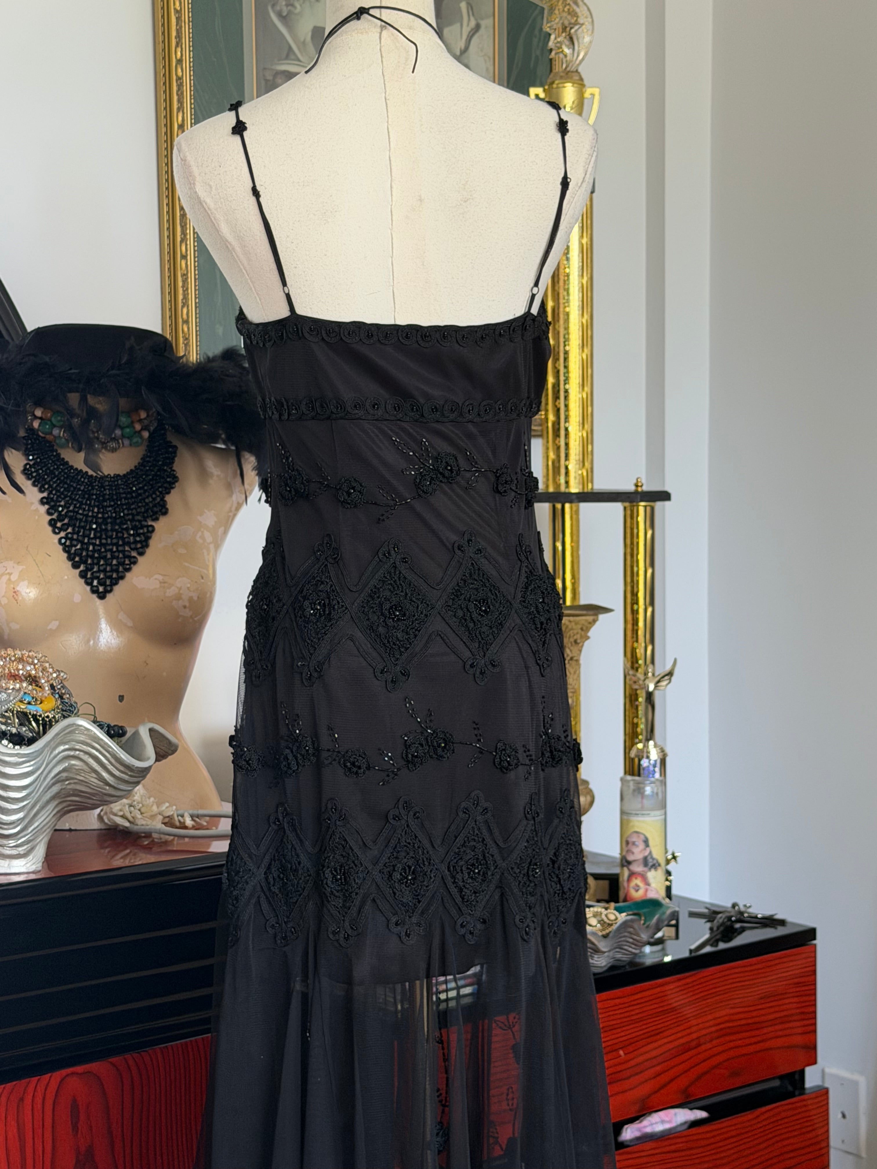 Sue Wong Sheer
Handkerchief Dress