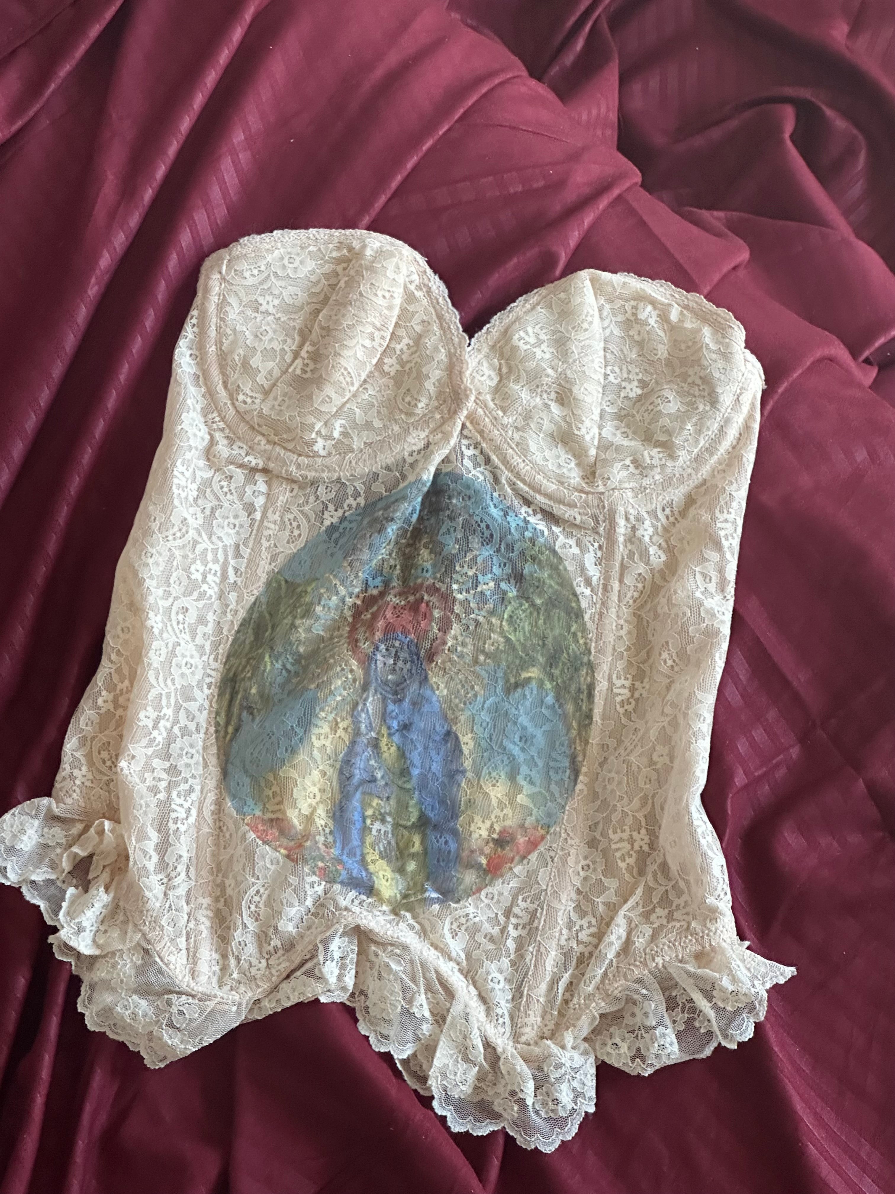 Vintage Lace “Heaven Awaits” Corset – One of One ✨